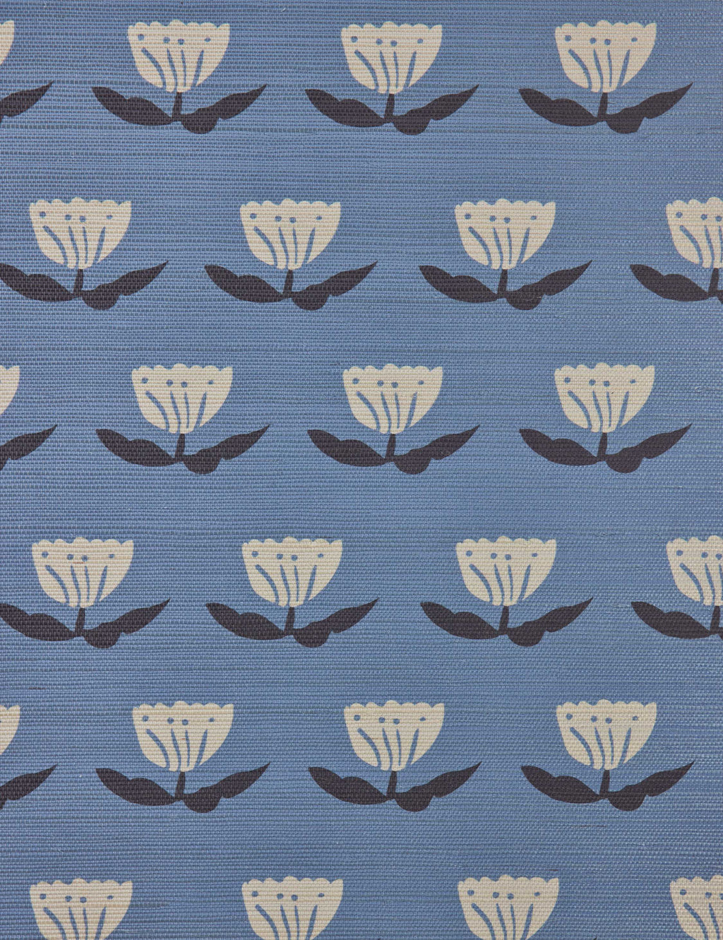 Lulu and Georgia - Janna Grasscloth Wallpaper by Sarah Sherman Samuel