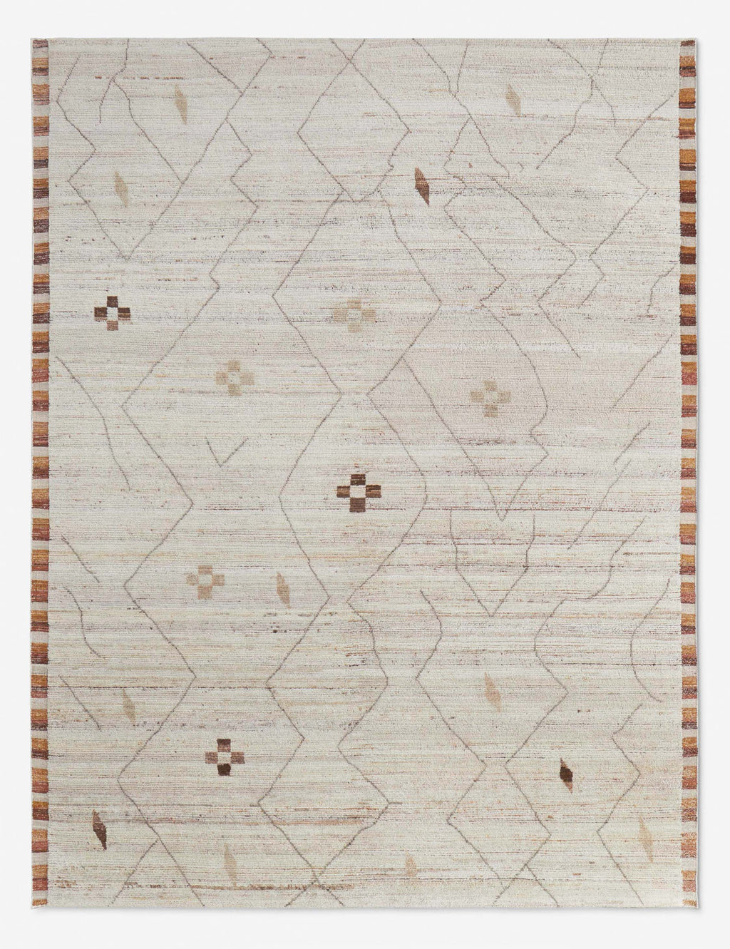 Lulu and Georgia - Anina Moroccan-Style Hand-Knotted Wool Rug