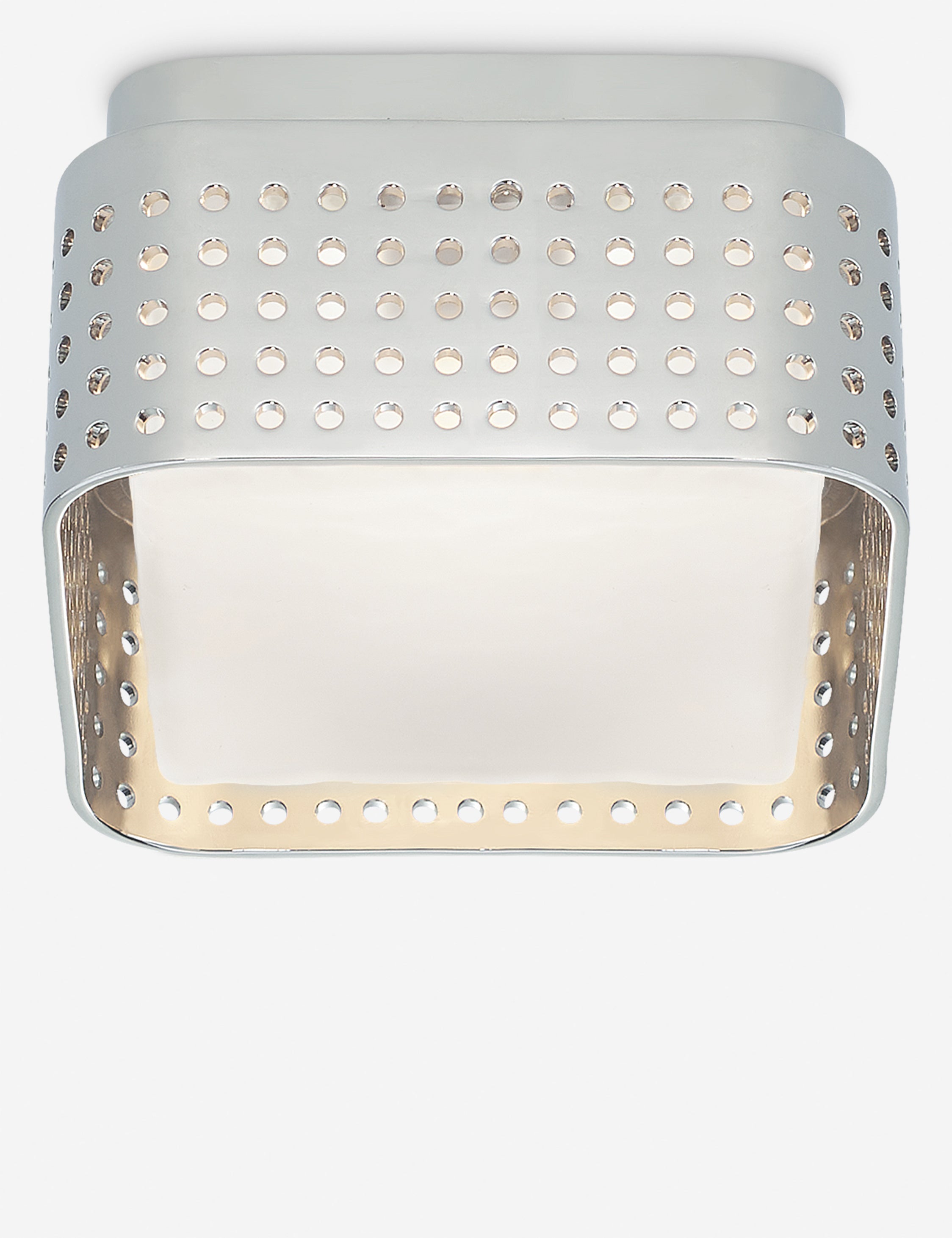 Lulu and Georgia - Precision Solitaire Square Mini Flush Mount Light by Kelly Wearstler