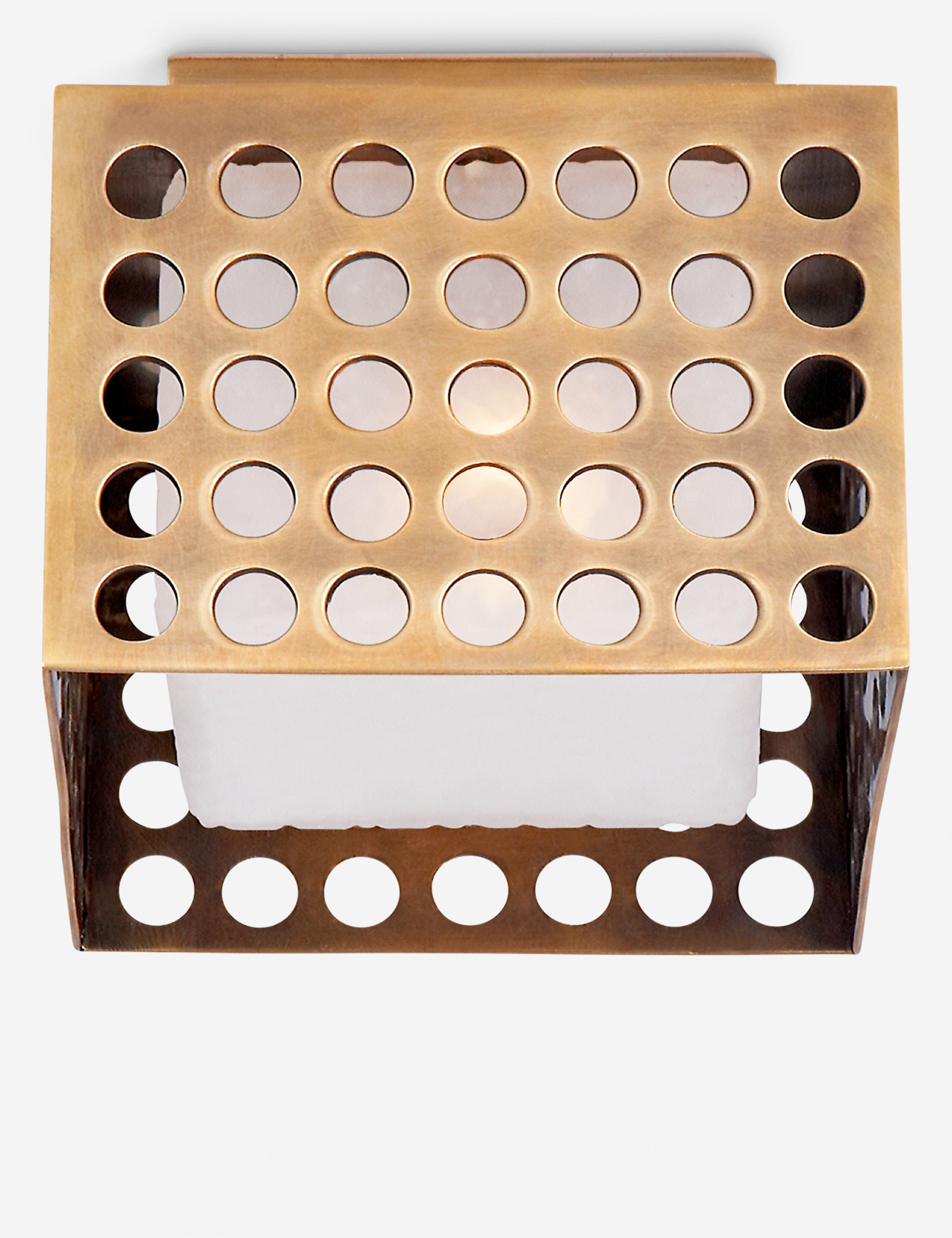 Lulu and Georgia - Precision Square Mini Flush Mount Light by Kelly Wearstler