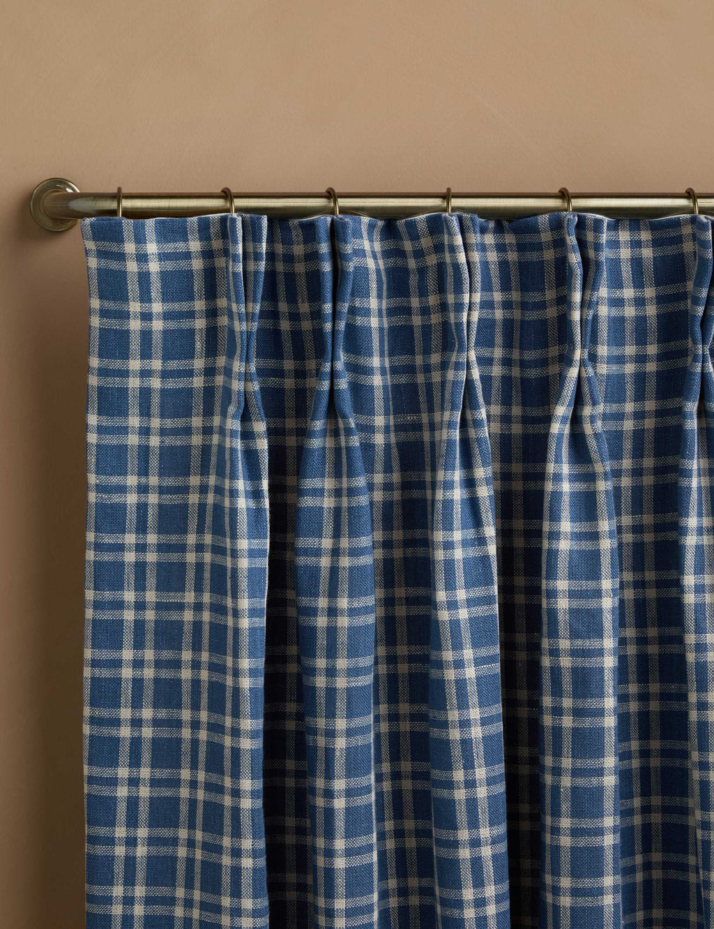 Lulu and Georgia - Kemper Pleated Linen Curtain Panel by Heidi Caillier