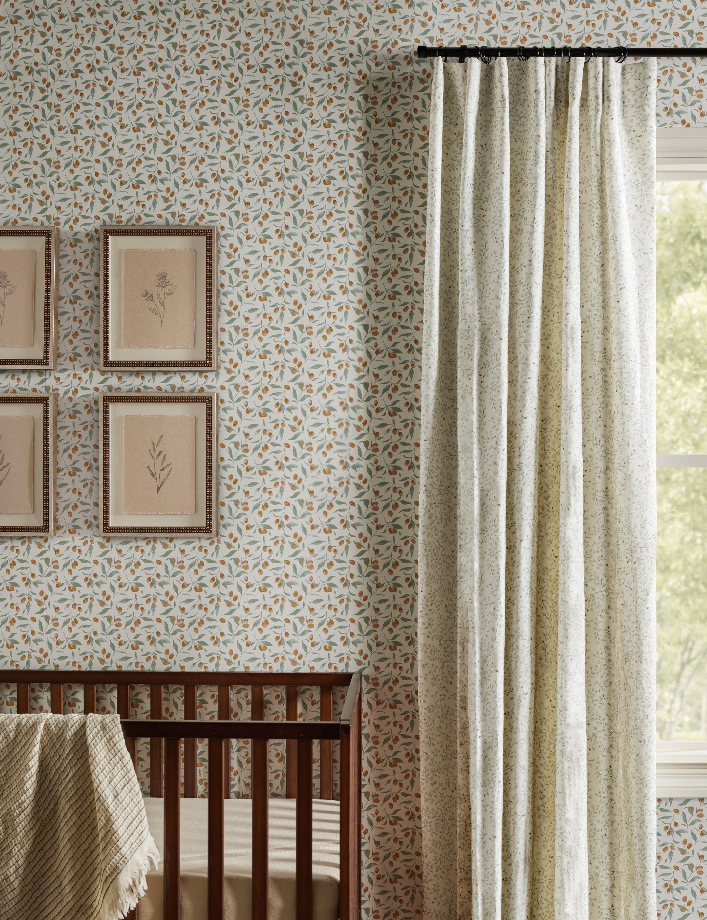 Lulu and Georgia - Kumquats Wallpaper by Rylee + Cru