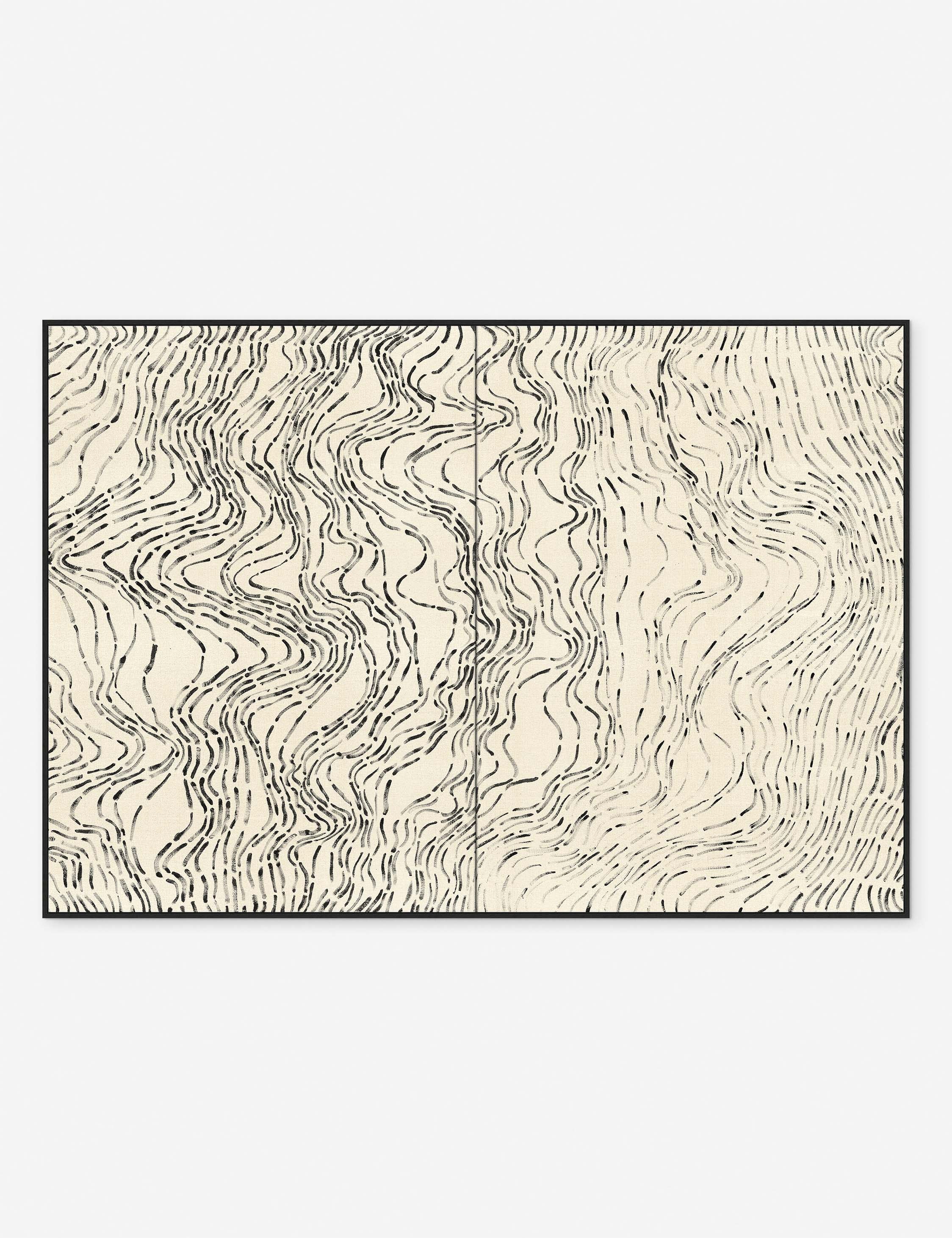 Lulu and Georgia - Topographic Tracks Wall Art