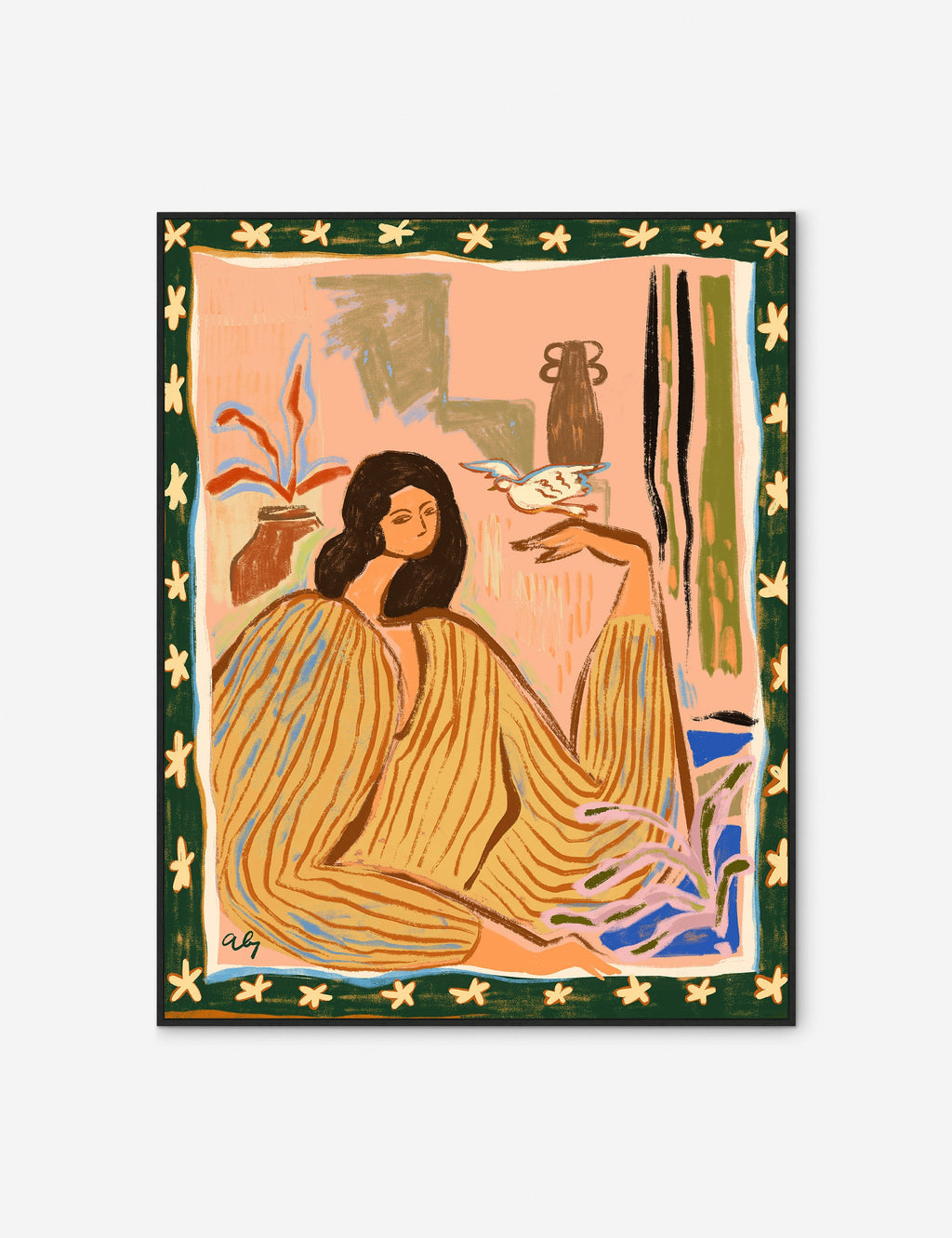 Lulu and Georgia - Songbird Thoughts Wall Art