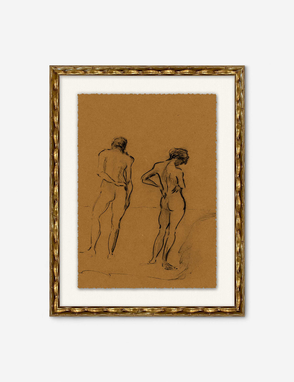 Lulu and Georgia - Figures on the Shore Wall Art