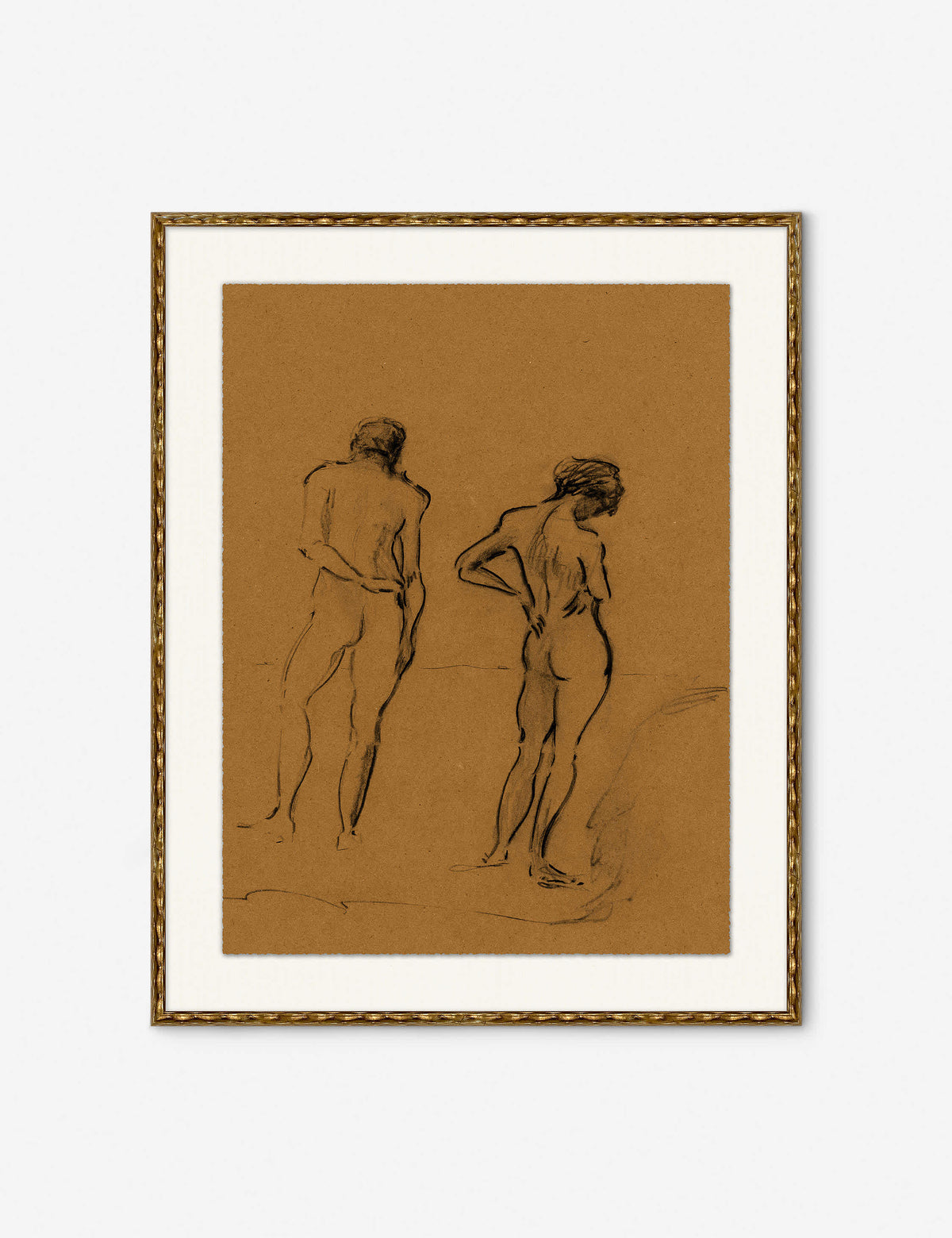 Lulu and Georgia - Figures on the Shore Wall Art