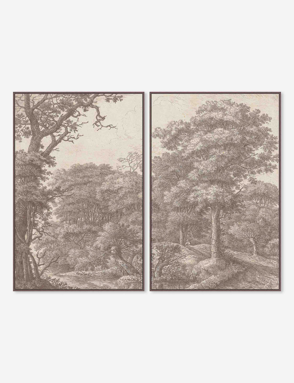 Lulu and Georgia - Travelers Resting Diptych Wall Art (Set of 2)