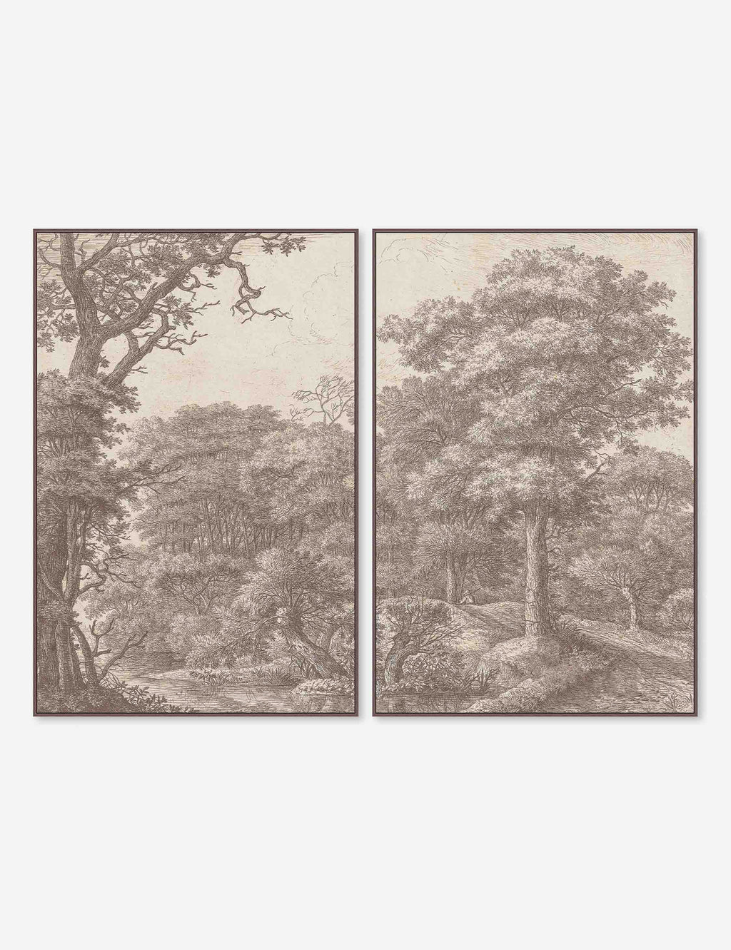 Lulu and Georgia - Travelers Resting Diptych Wall Art (Set of 2)