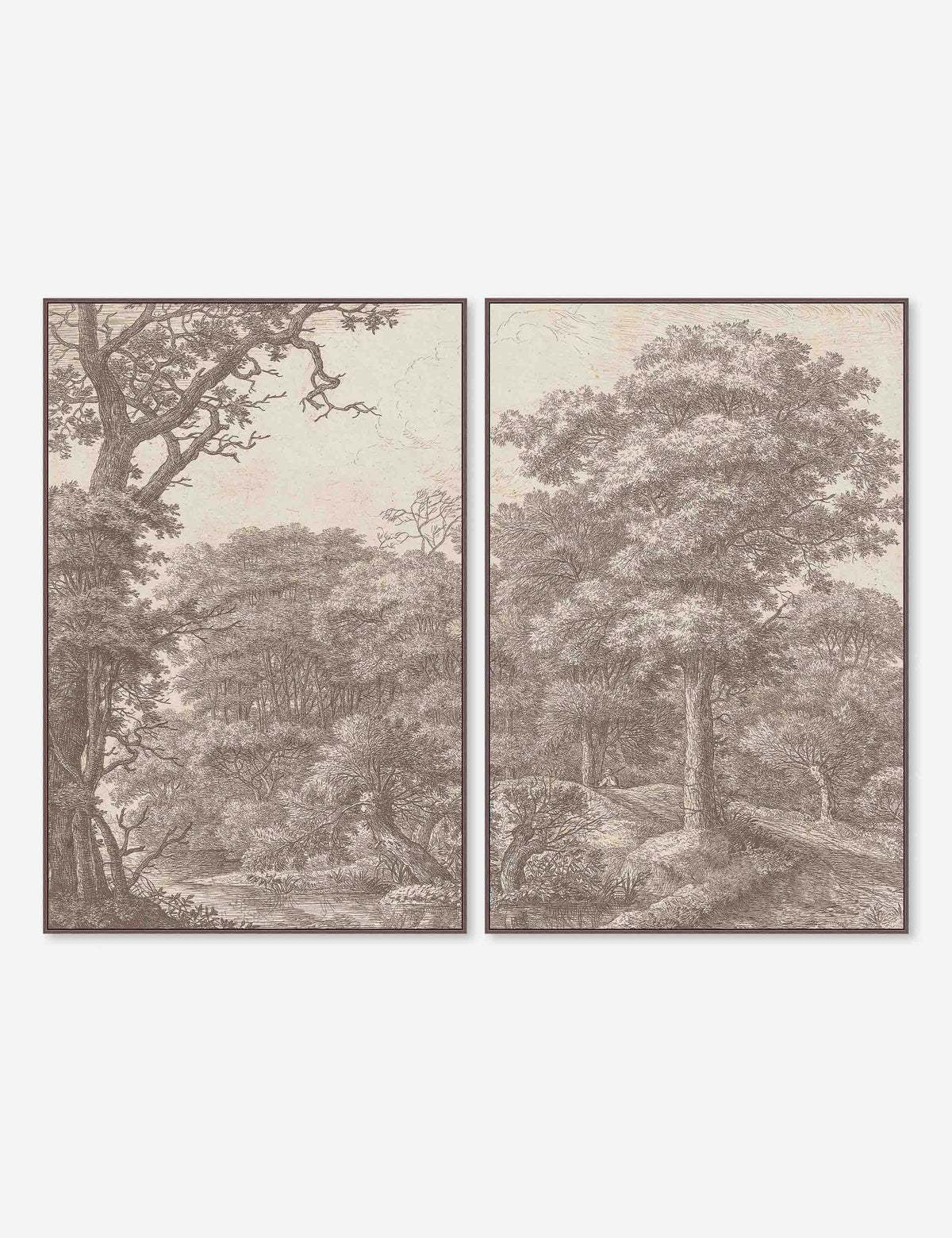Lulu and Georgia - Travelers Resting Diptych Wall Art (Set of 2)