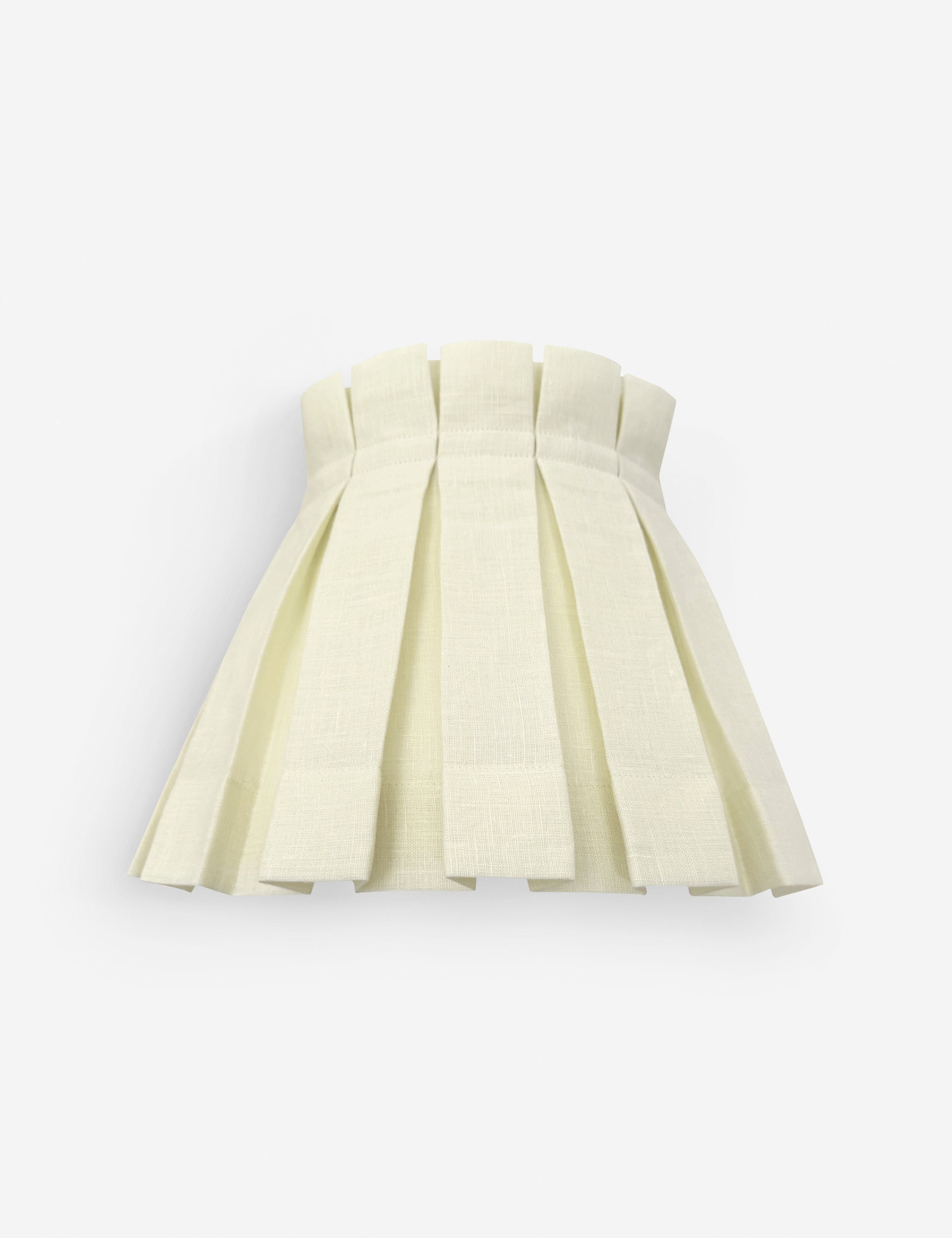 Lulu and Georgia - Solid Classic Box Pleat Lampshade by Cielle Home