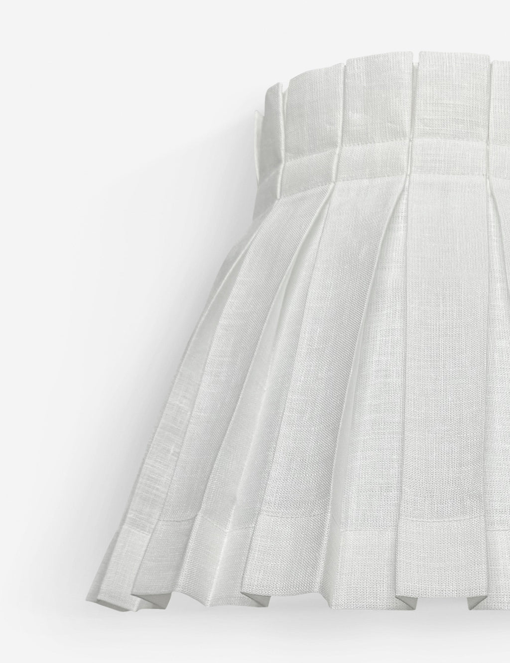 Lulu and Georgia - Solid Classic Box Pleat Lampshade by Cielle Home