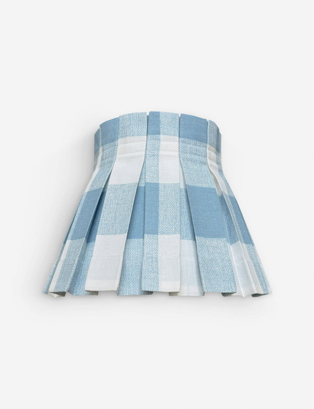 Lulu and Georgia - Plaid Classic Box Pleat Lampshade by Cielle Home