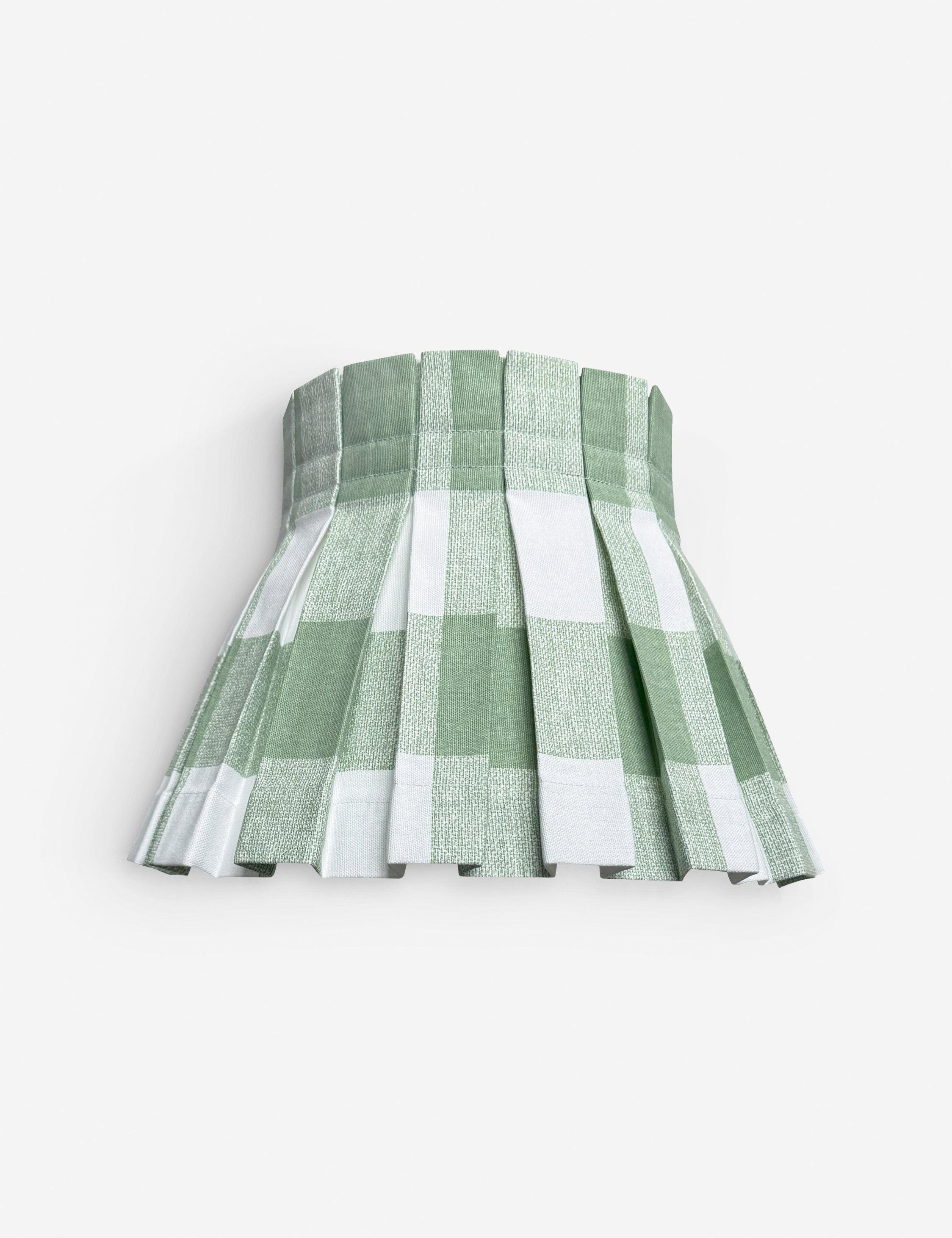 Lulu and Georgia - Plaid Classic Box Pleat Lampshade by Cielle Home