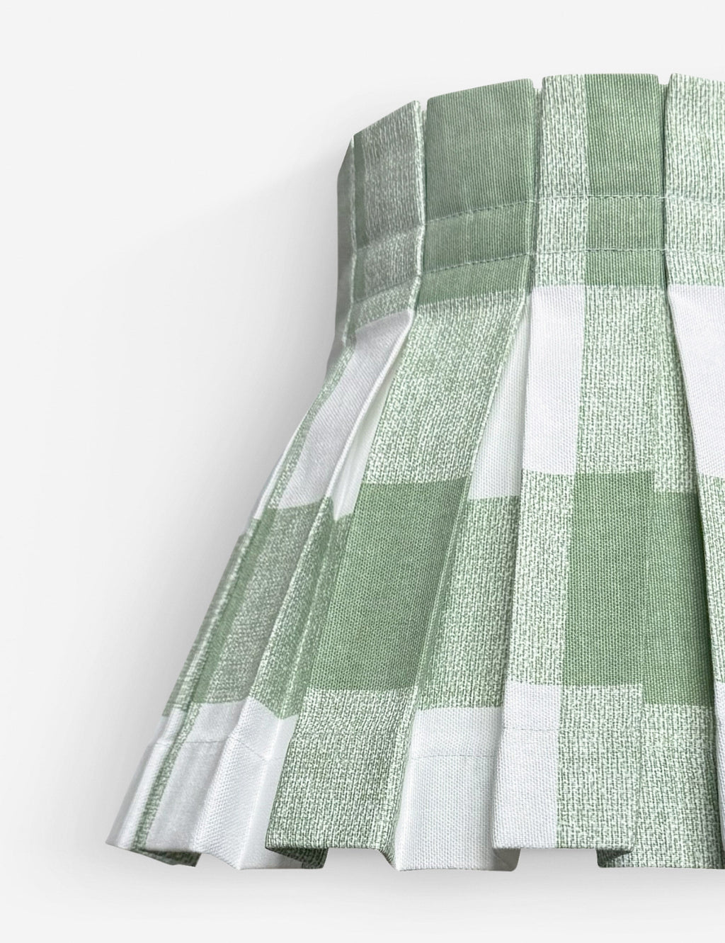 Lulu and Georgia - Plaid Classic Box Pleat Lampshade by Cielle Home