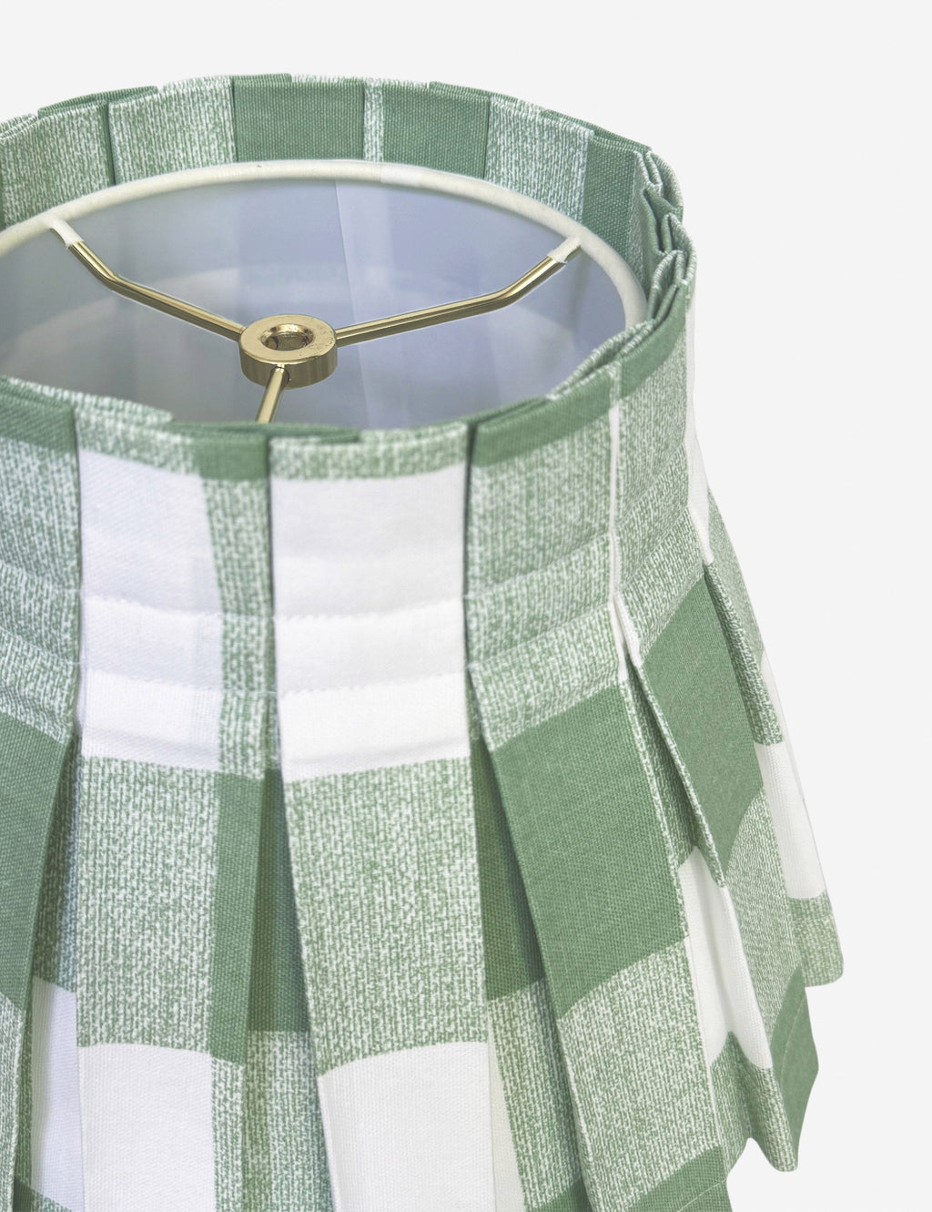 Lulu and Georgia - Plaid Classic Box Pleat Lampshade by Cielle Home
