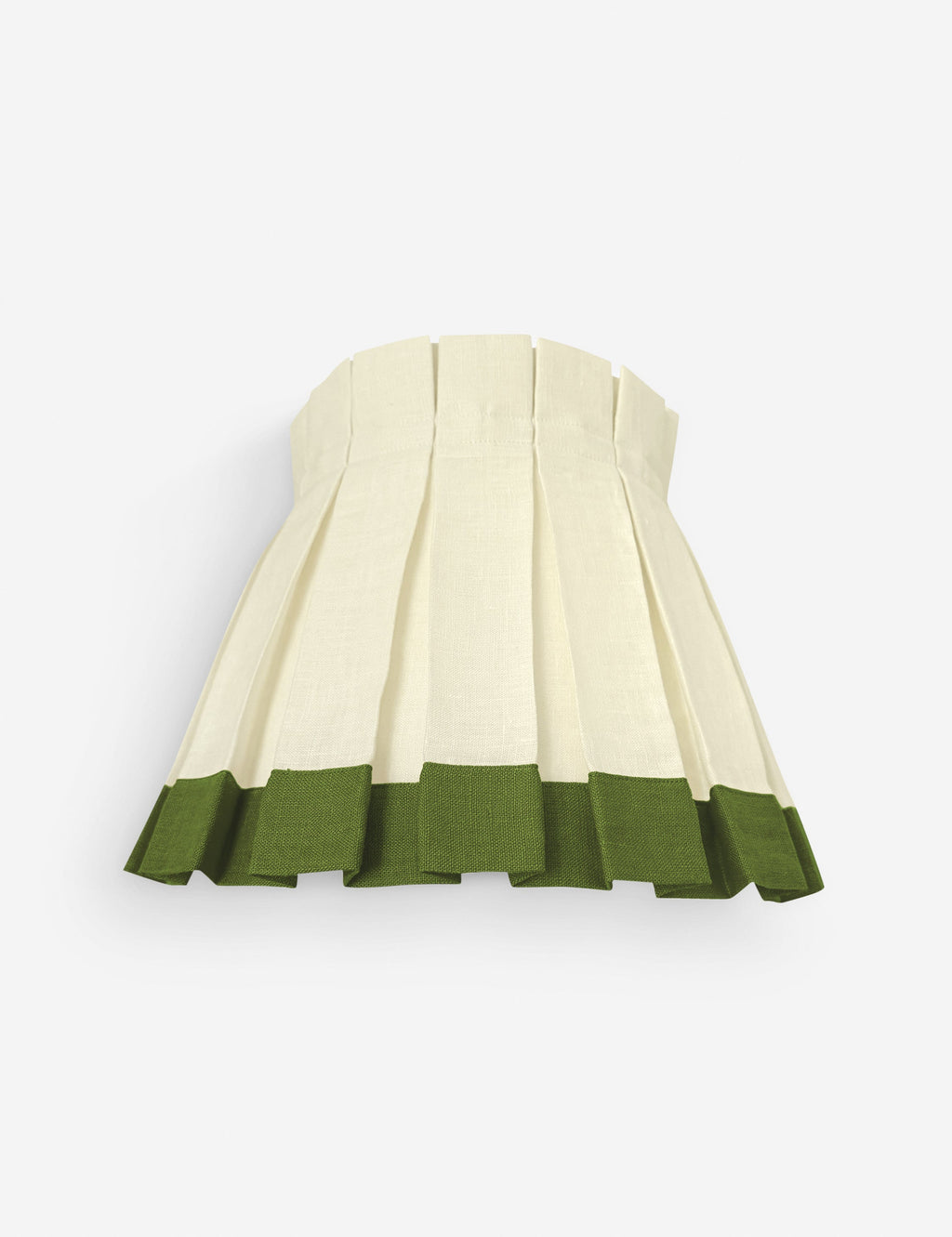 Lulu and Georgia - Color Block Classic Box Pleat Lampshade by Cielle Home