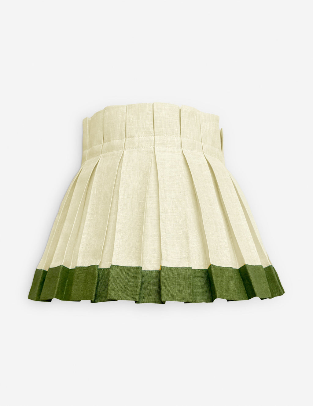 Lulu and Georgia - Color Block Classic Box Pleat Lampshade by Cielle Home