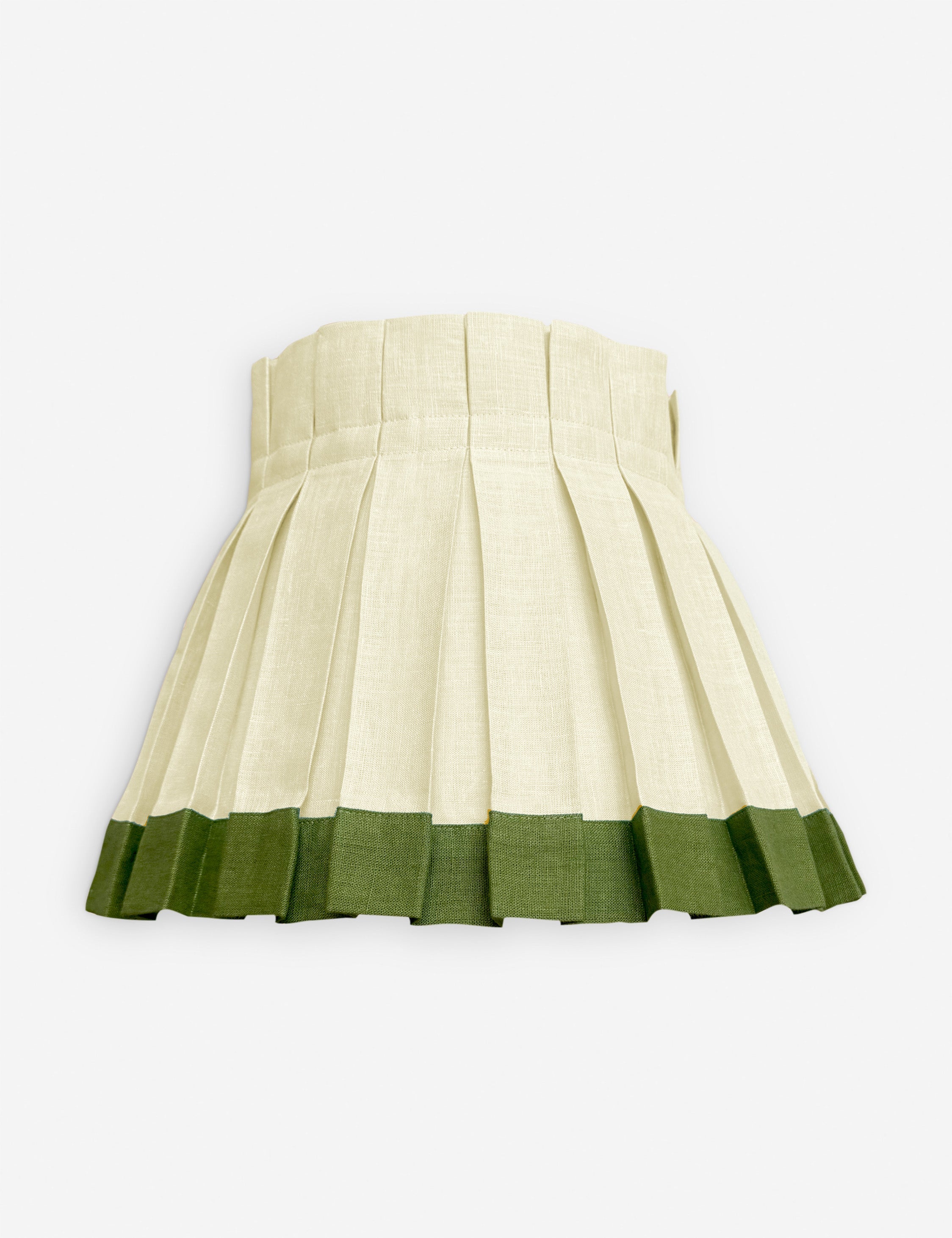 Lulu and Georgia - Color Block Classic Box Pleat Lampshade by Cielle Home