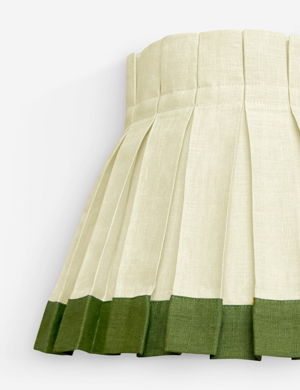 Lulu and Georgia - Color Block Classic Box Pleat Lampshade by Cielle Home