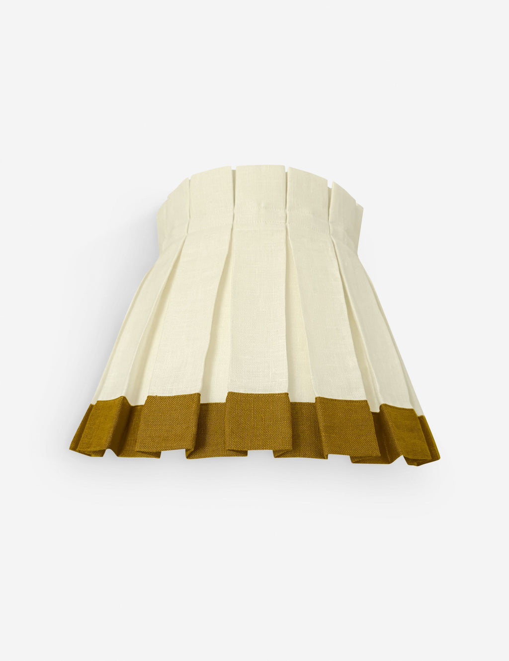 Lulu and Georgia - Color Block Classic Box Pleat Lampshade by Cielle Home