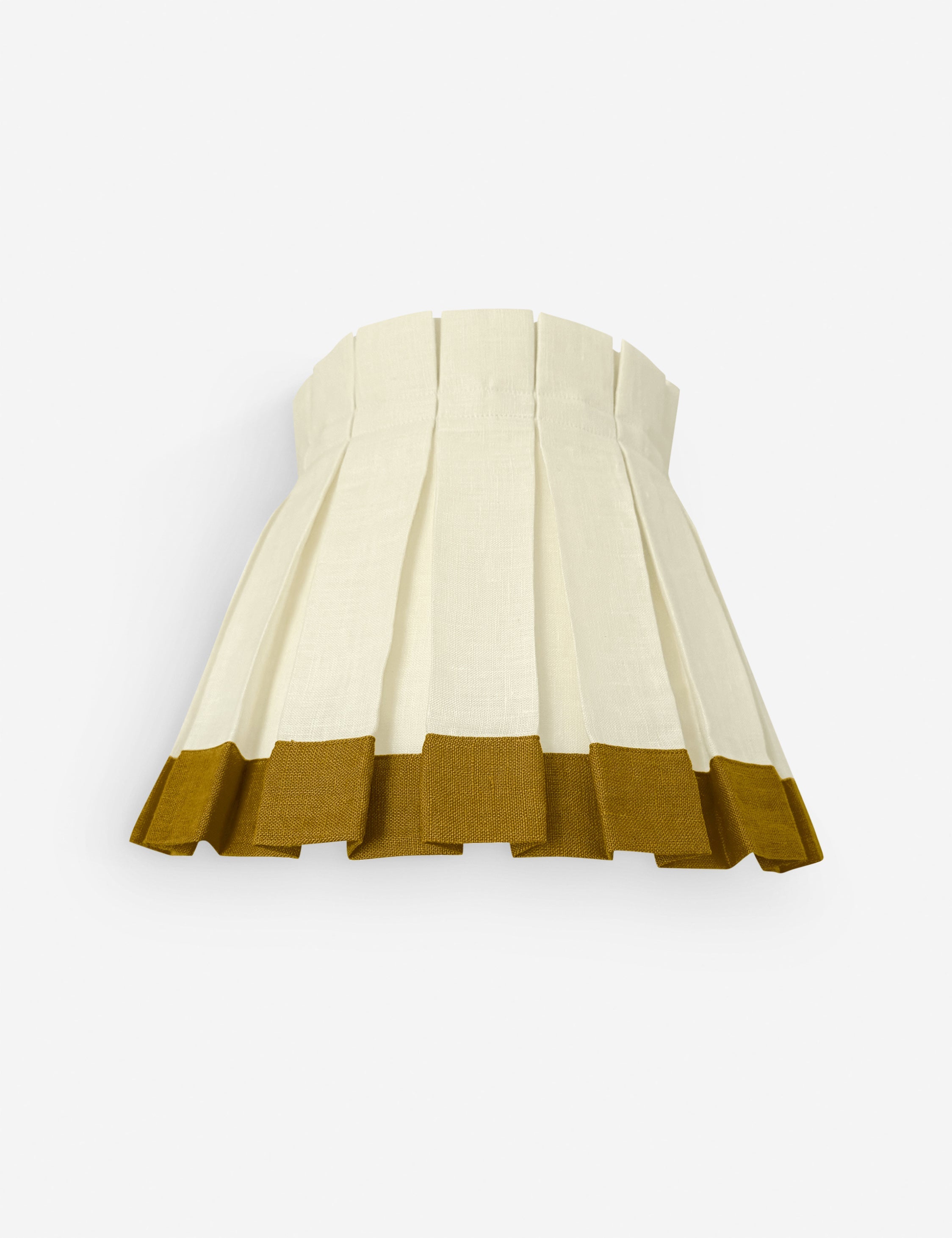 Lulu and Georgia - Color Block Classic Box Pleat Lampshade by Cielle Home