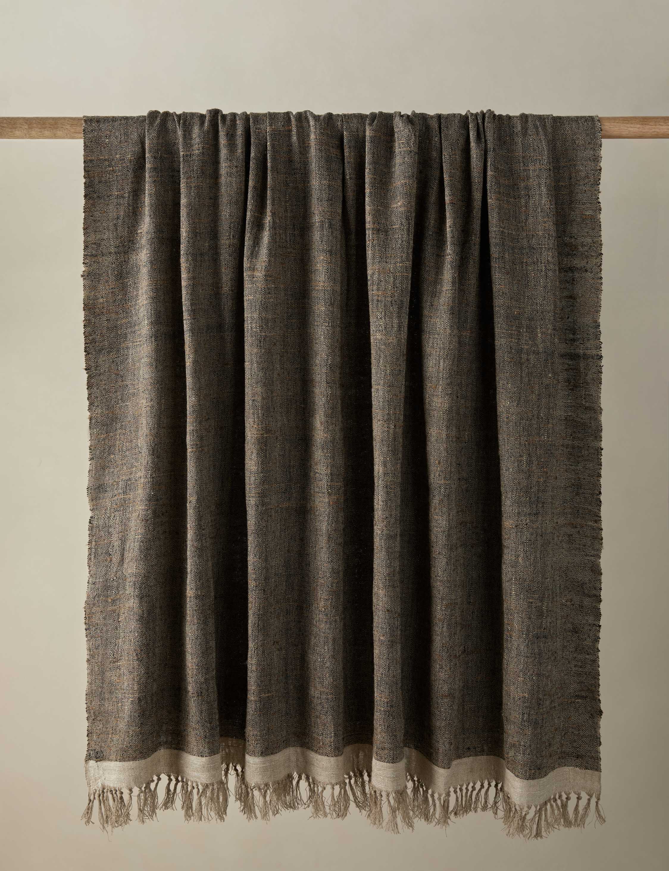 Lulu and Georgia - Laba Linen Silk Throw by DISC Interiors