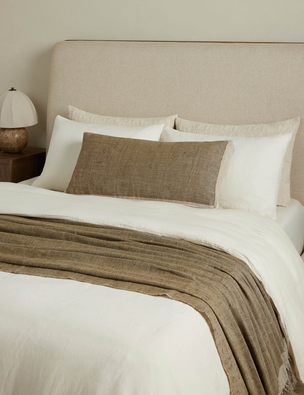 Lulu and Georgia - Yuka Linen Bamboo Duvet Cover by DISC Interiors