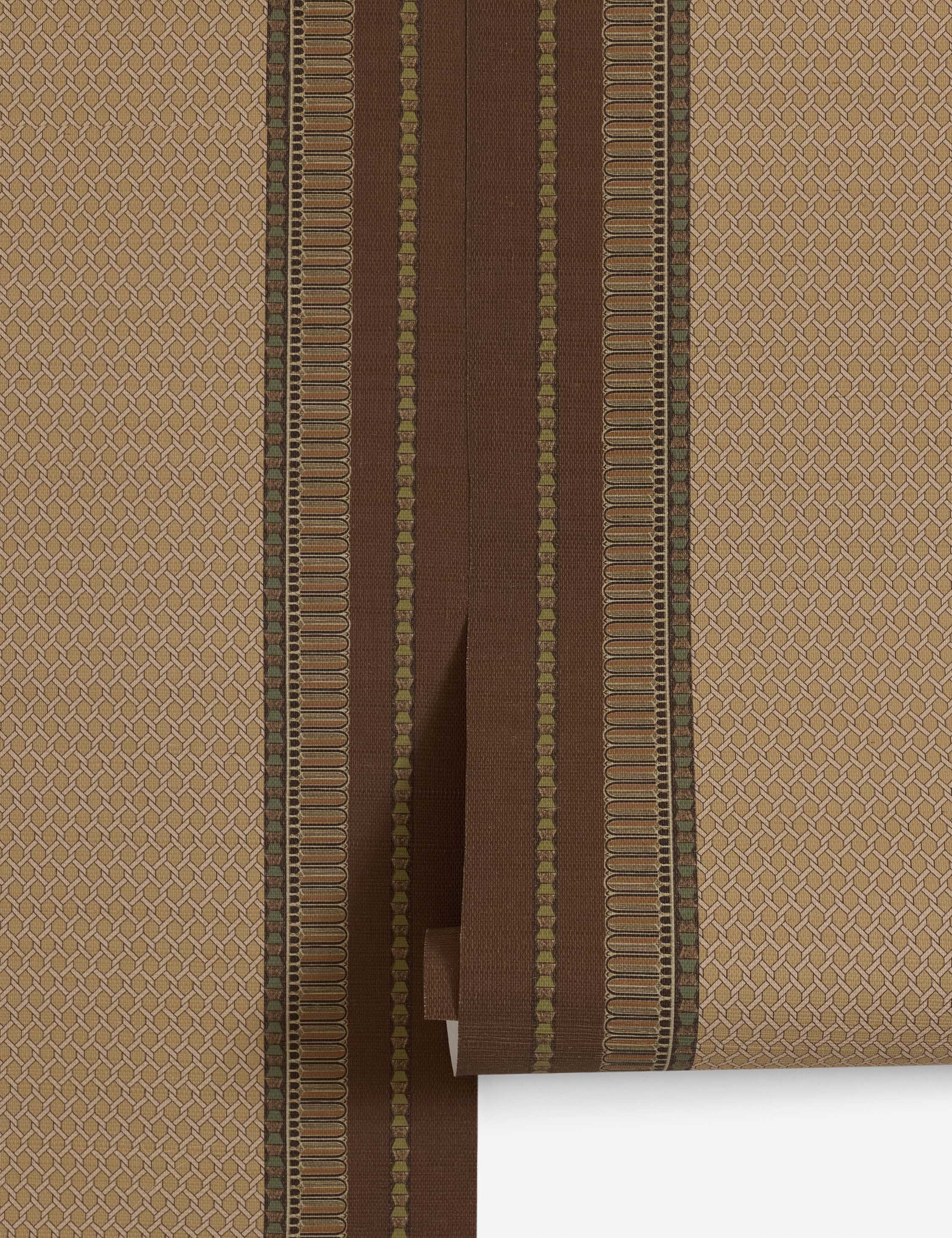 Lulu and Georgia - Lansbury Grasscloth Wallpaper Mural by Jake Arnold