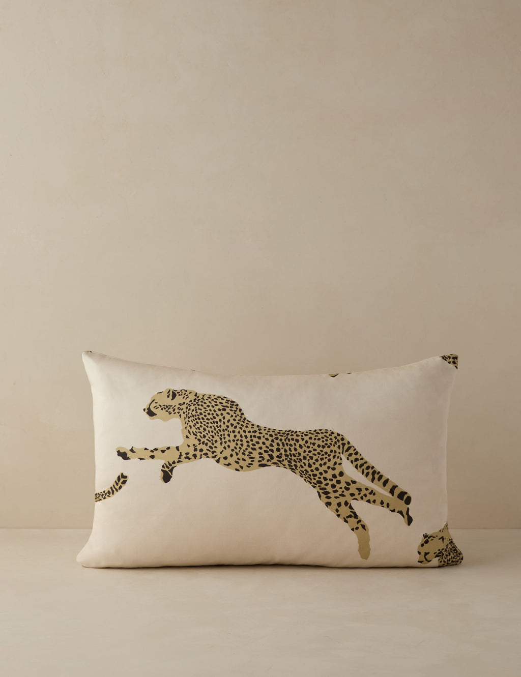 Lulu and Georgia - Leaping Cheetah Pillow by Scalamandre
