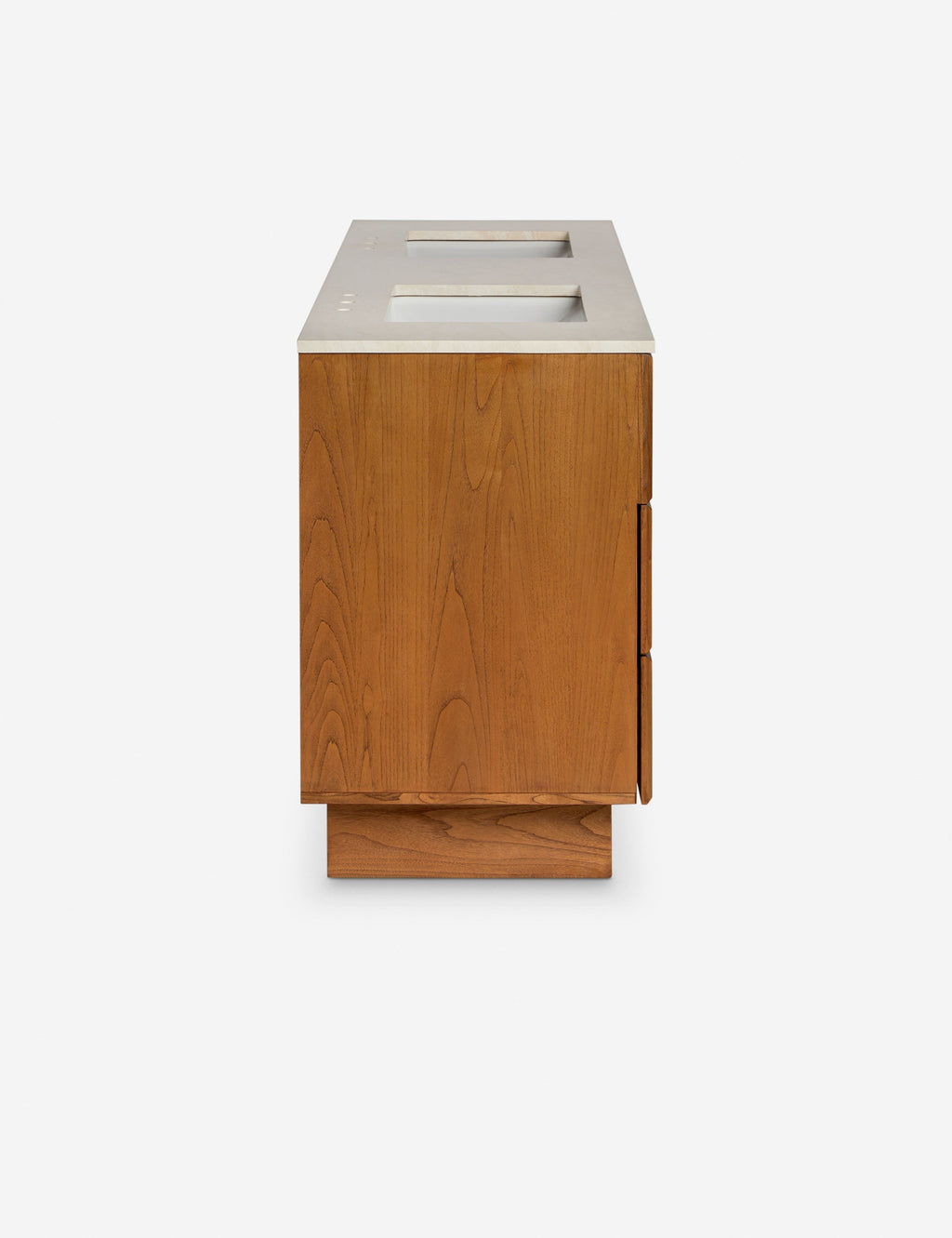 Lulu and Georgia - Open Box: Lee Bath Vanity by Sarah Sherman Samuel, Russet 72" Double