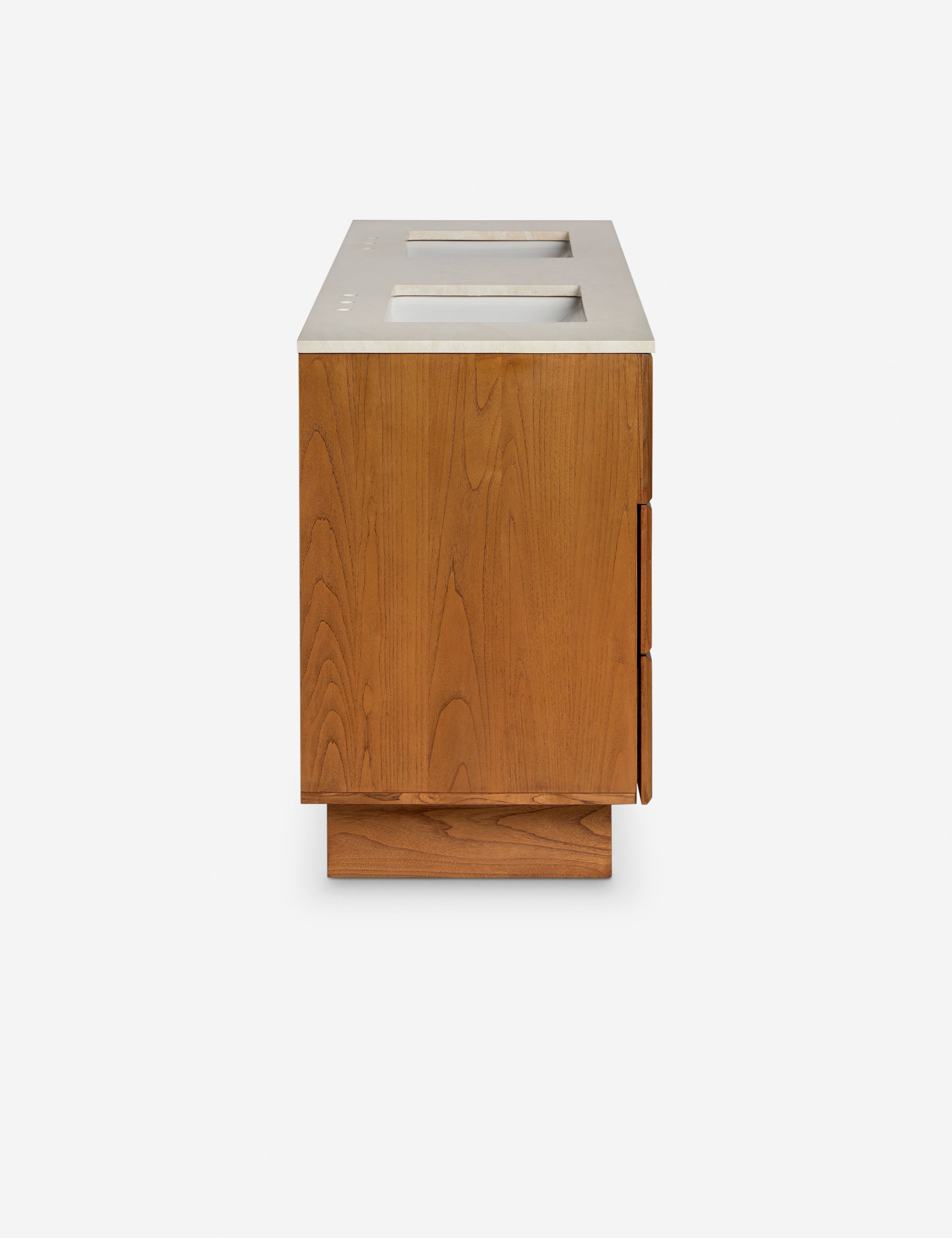 Lulu and Georgia - Open Box: Lee Bath Vanity by Sarah Sherman Samuel, Russet 72" Double