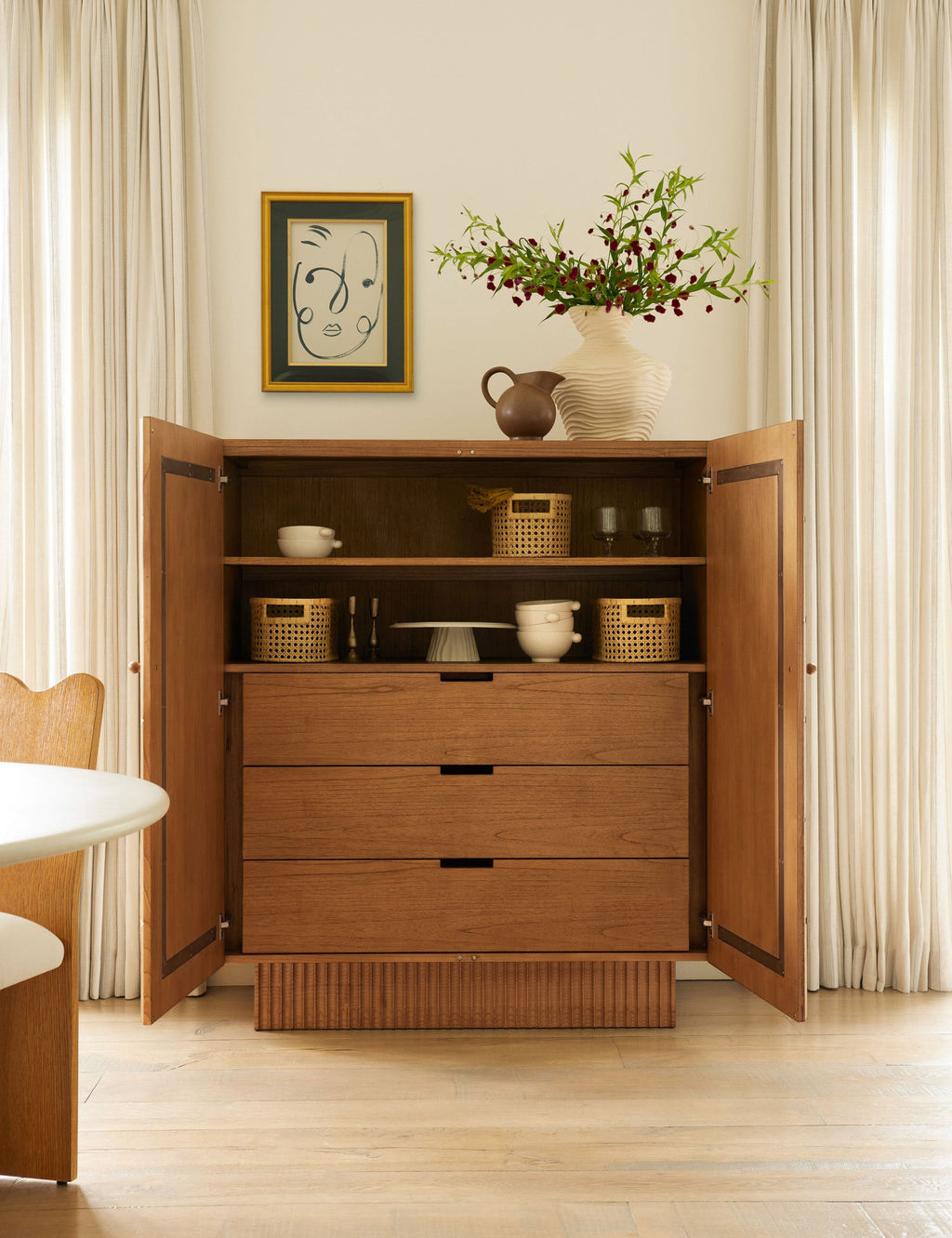 Lulu and Georgia - Open Box: Lee Tall Dresser, Russet by Sarah Sherman Samuel