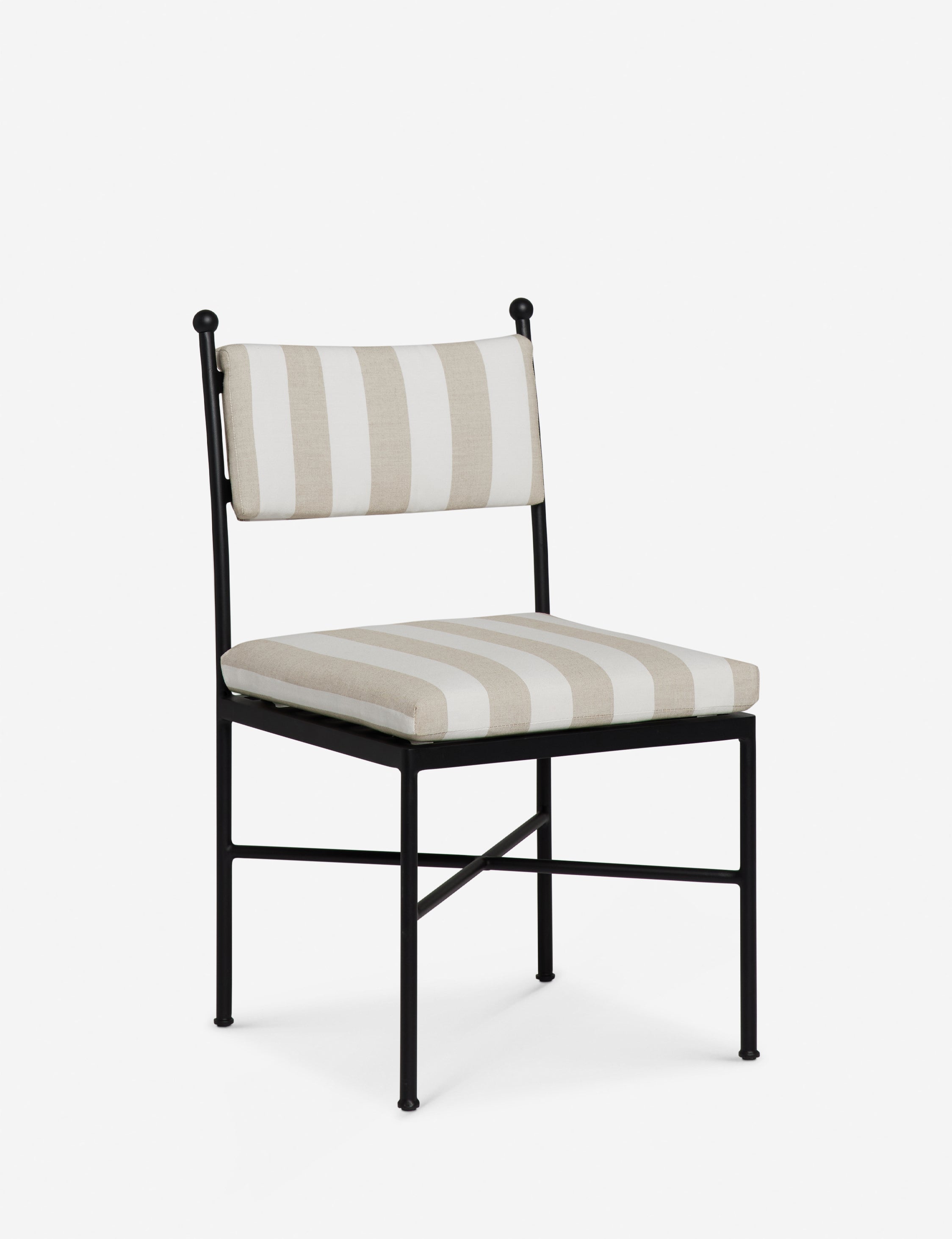 Lulu and Georgia - Leni Outdoor Dining Chair, Natural Stripe