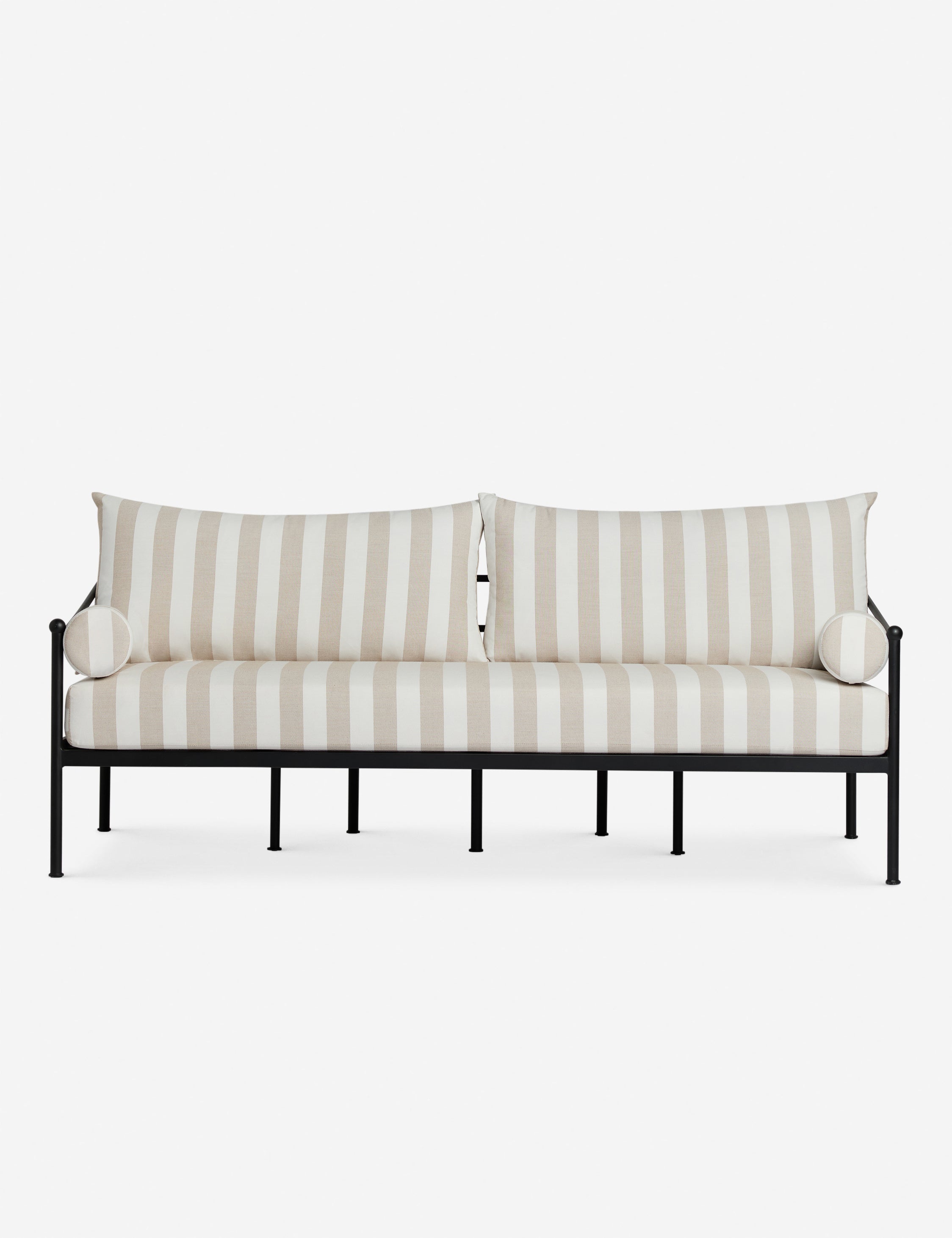 Lulu and Georgia - Leni Outdoor Sofa, Natural Stripe