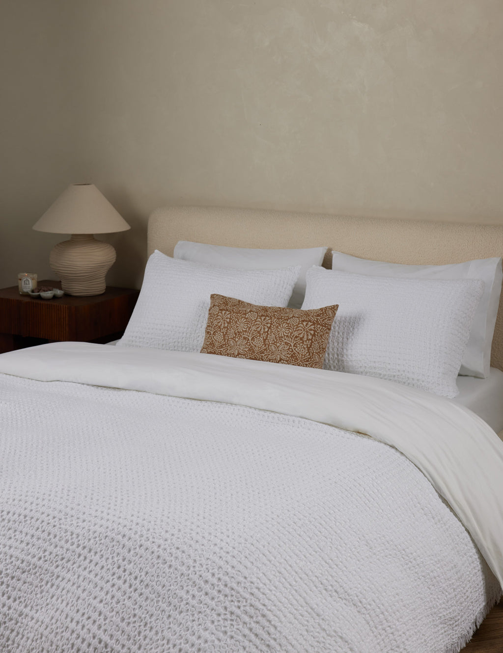 Lulu and Georgia - Lenora Textured Cotton Linen Blanket