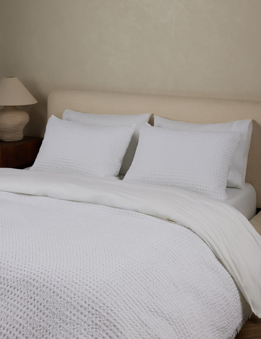 Lulu and Georgia - Lenora Textured Cotton Linen Blanket