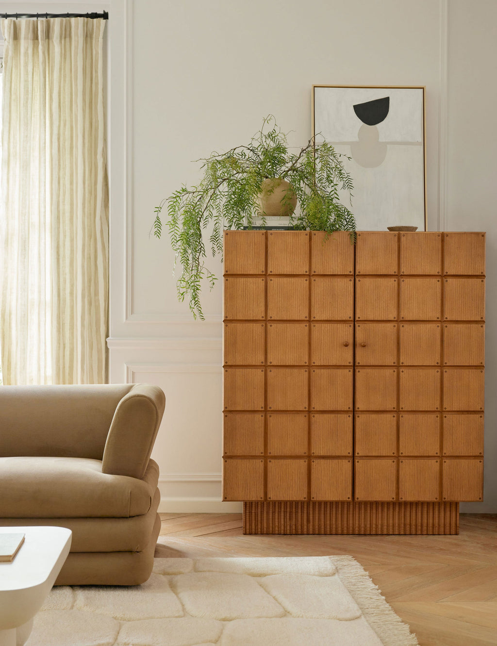 Lulu and Georgia - Open Box: Lee Tall Dresser, Russet by Sarah Sherman Samuel