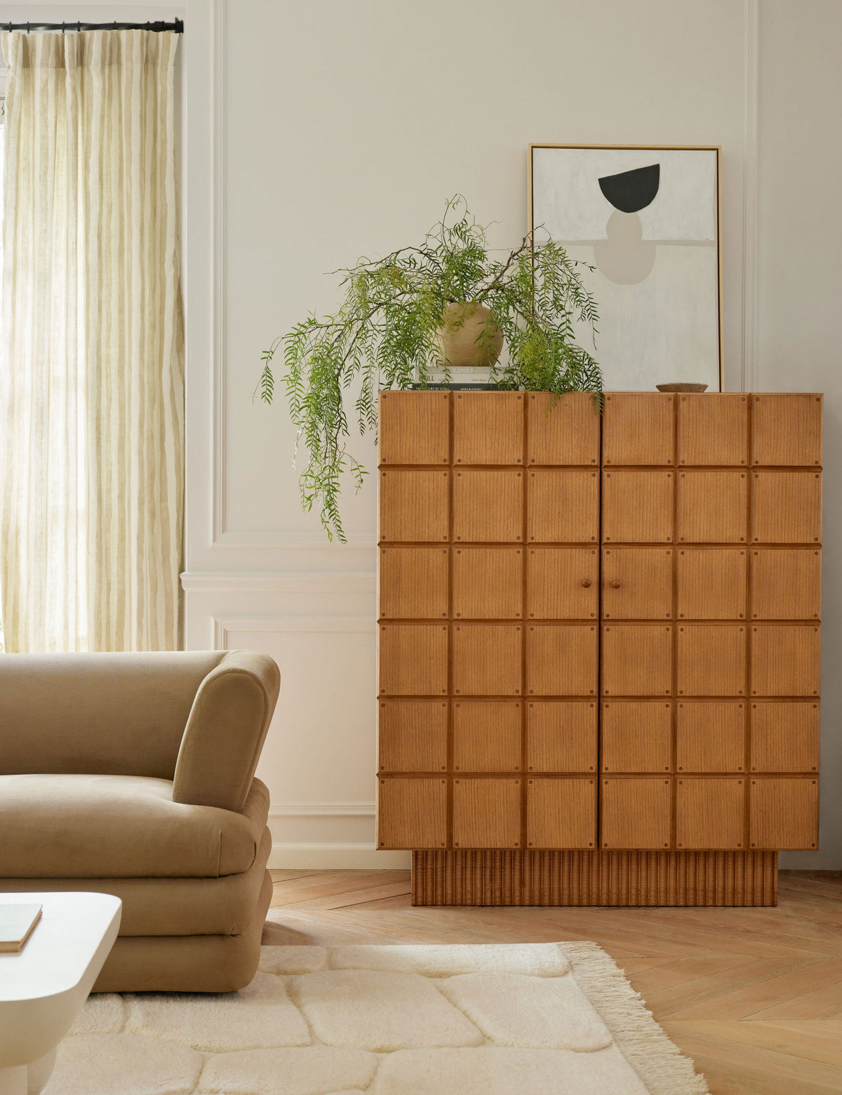 Lulu and Georgia - Open Box: Lee Tall Dresser, Russet by Sarah Sherman Samuel