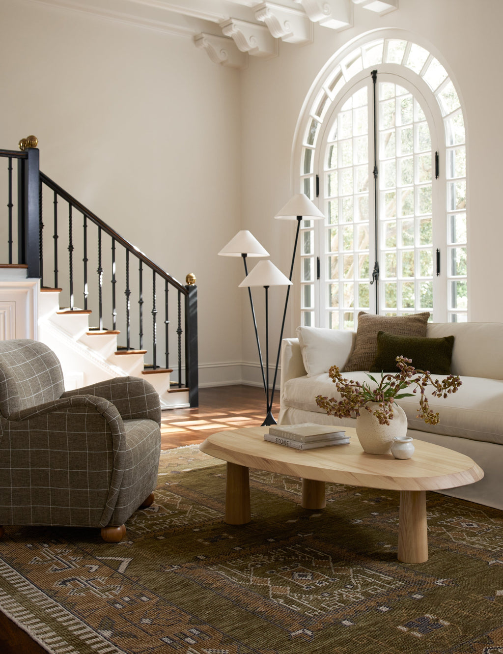 Lulu and Georgia - Cedar Floor Lamp by Colin King x Troy Lighting