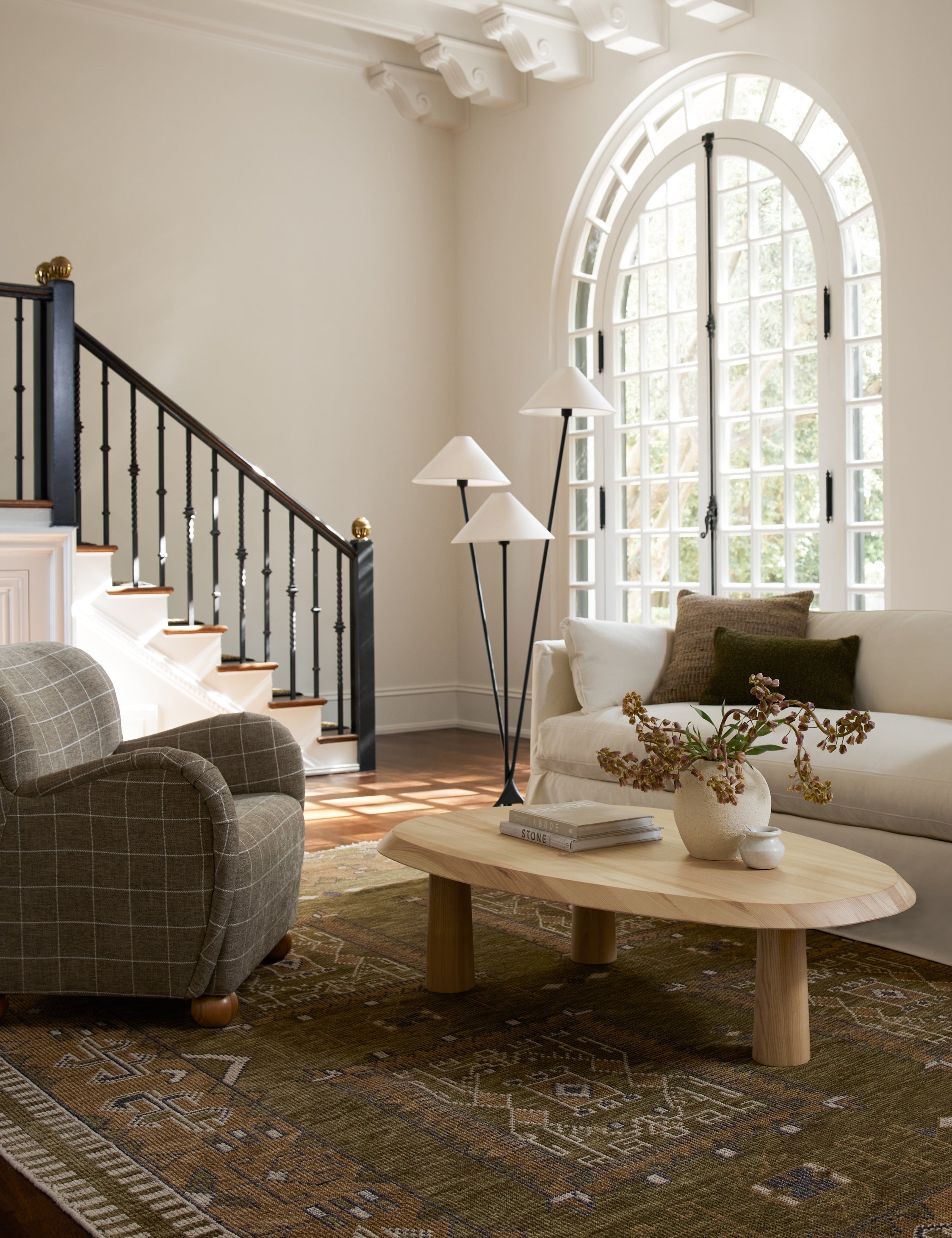 Lulu and Georgia - Cedar Floor Lamp by Colin King x Troy Lighting