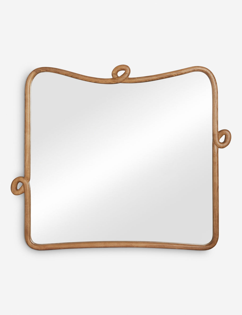 Lulu and Georgia - Looped Wood Mantel Mirror by Sarah Sherman Samuel