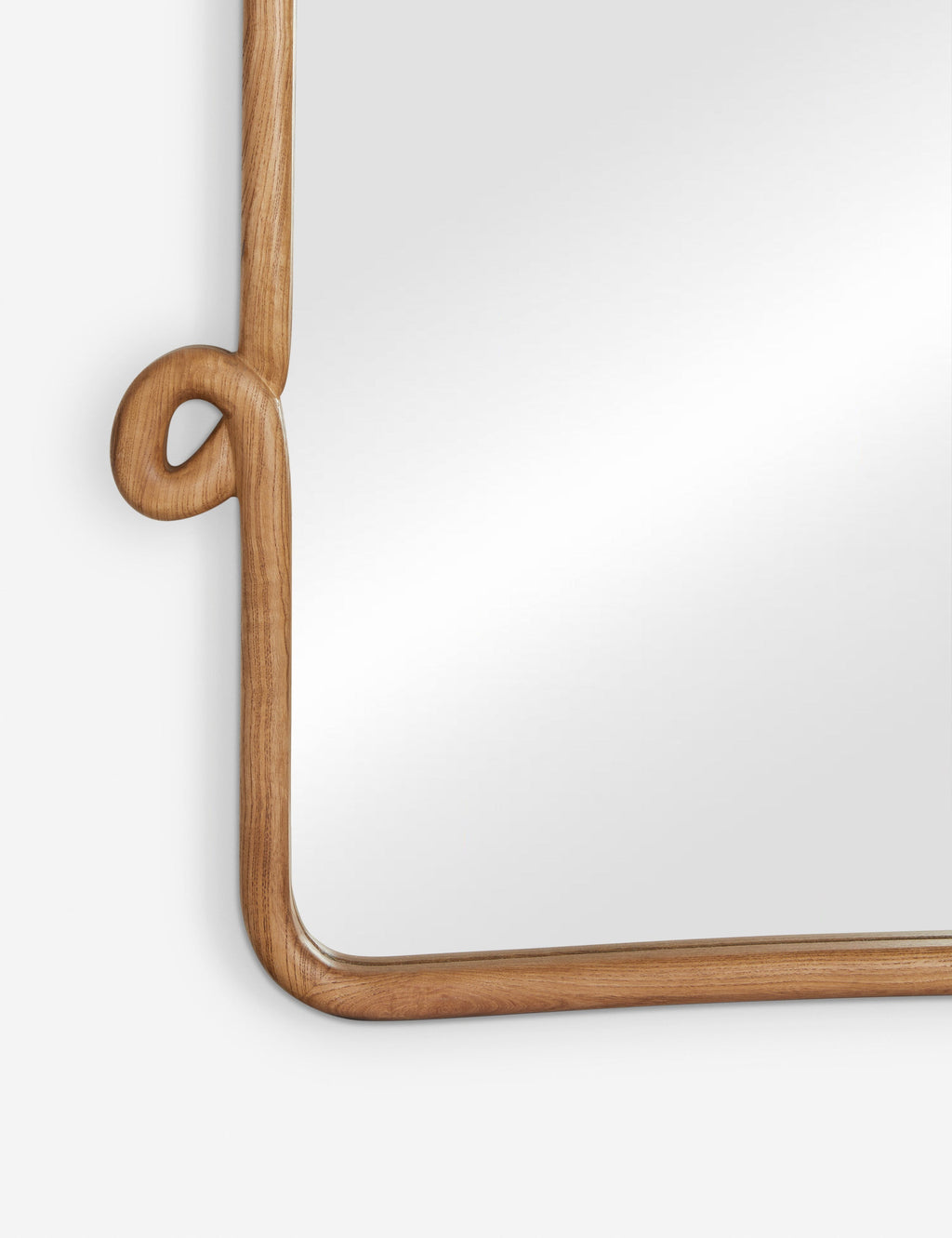 Lulu and Georgia - Looped Wood Mantel Mirror by Sarah Sherman Samuel