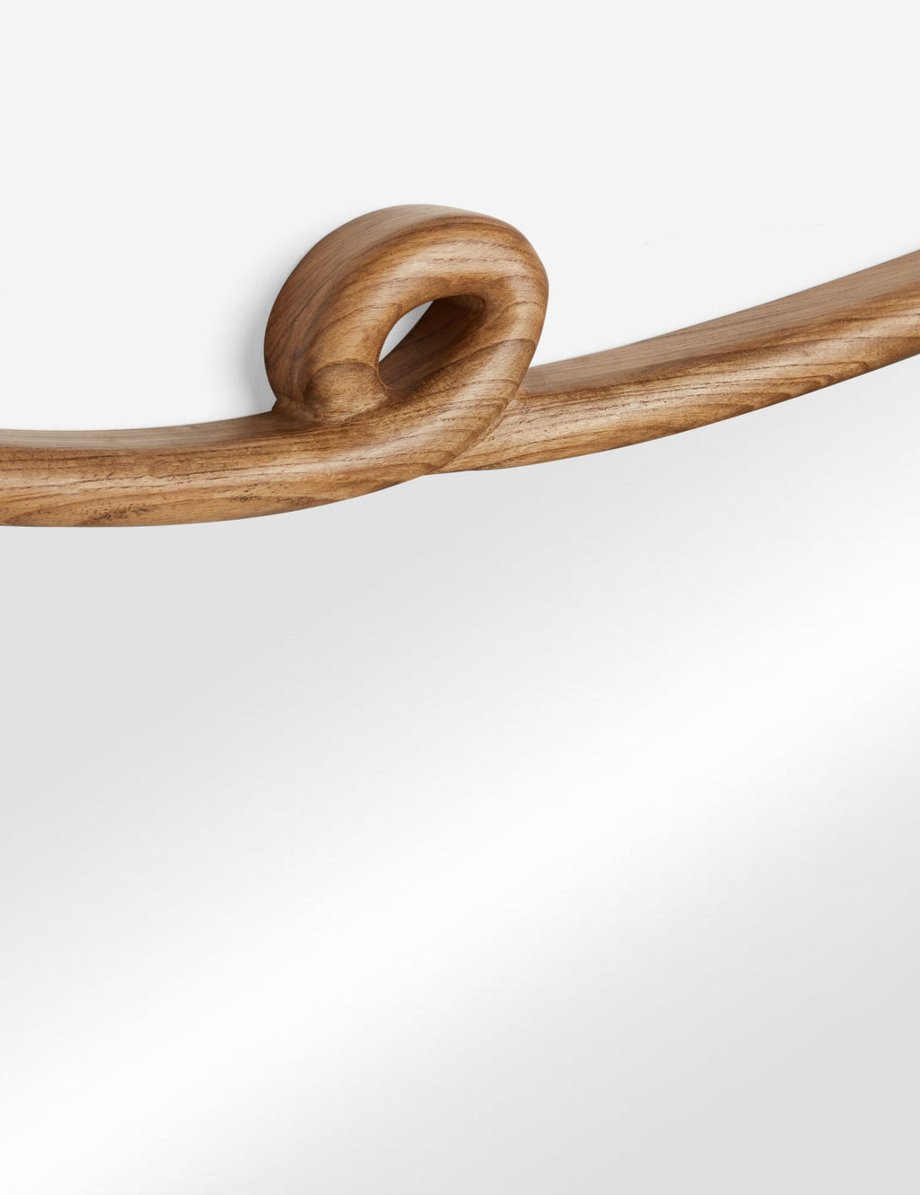 Lulu and Georgia - Looped Wood Mantel Mirror by Sarah Sherman Samuel