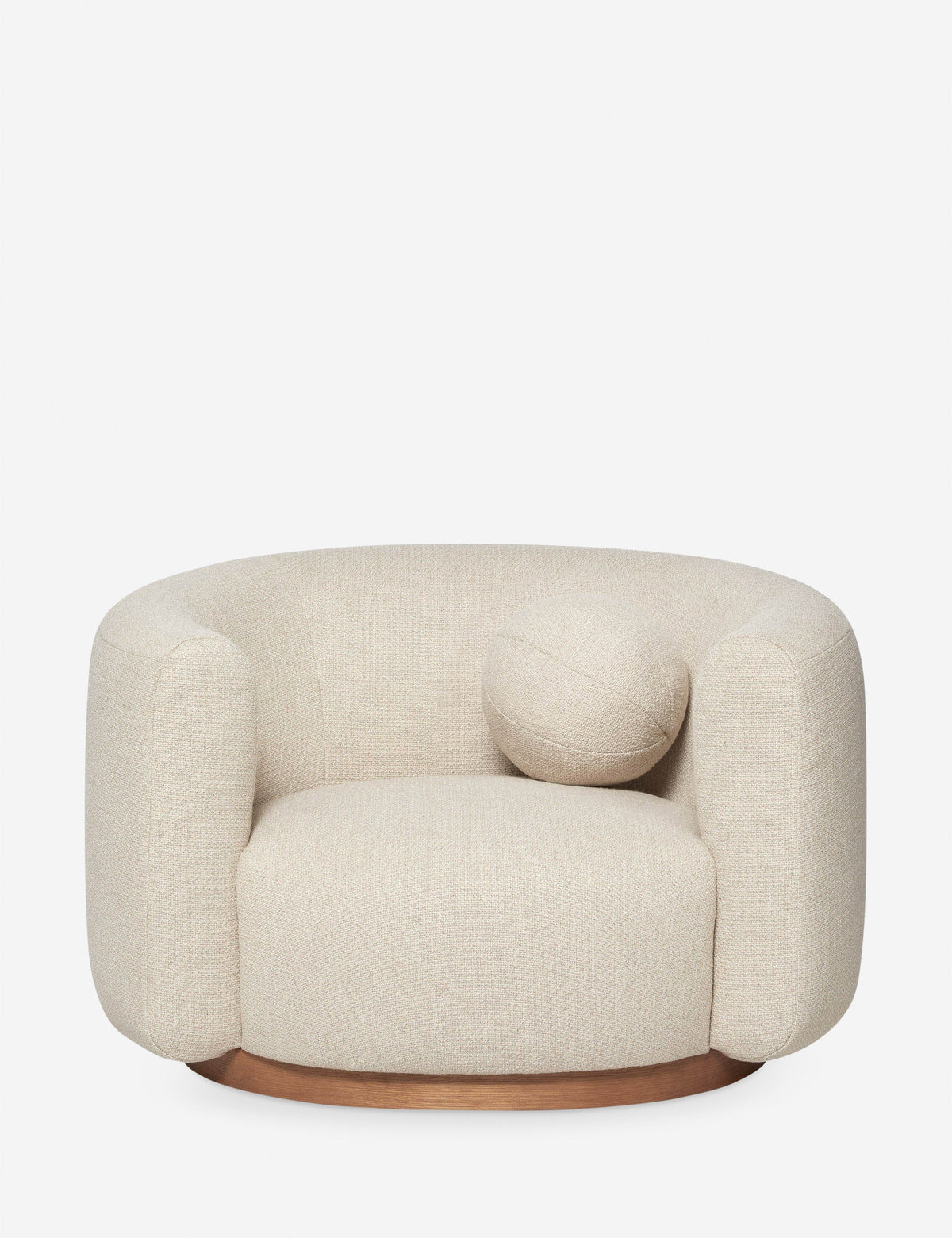 Lulu and Georgia - Open Box: Lowry Swivel Chair, Natural