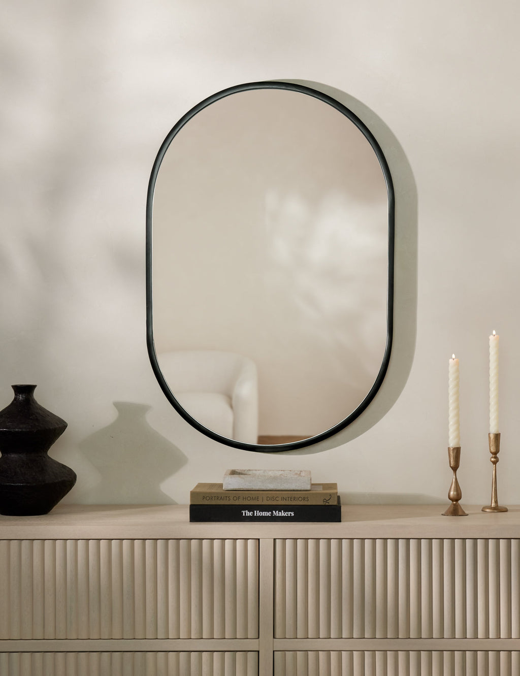 Lulu and Georgia - Idris Oval Mirror