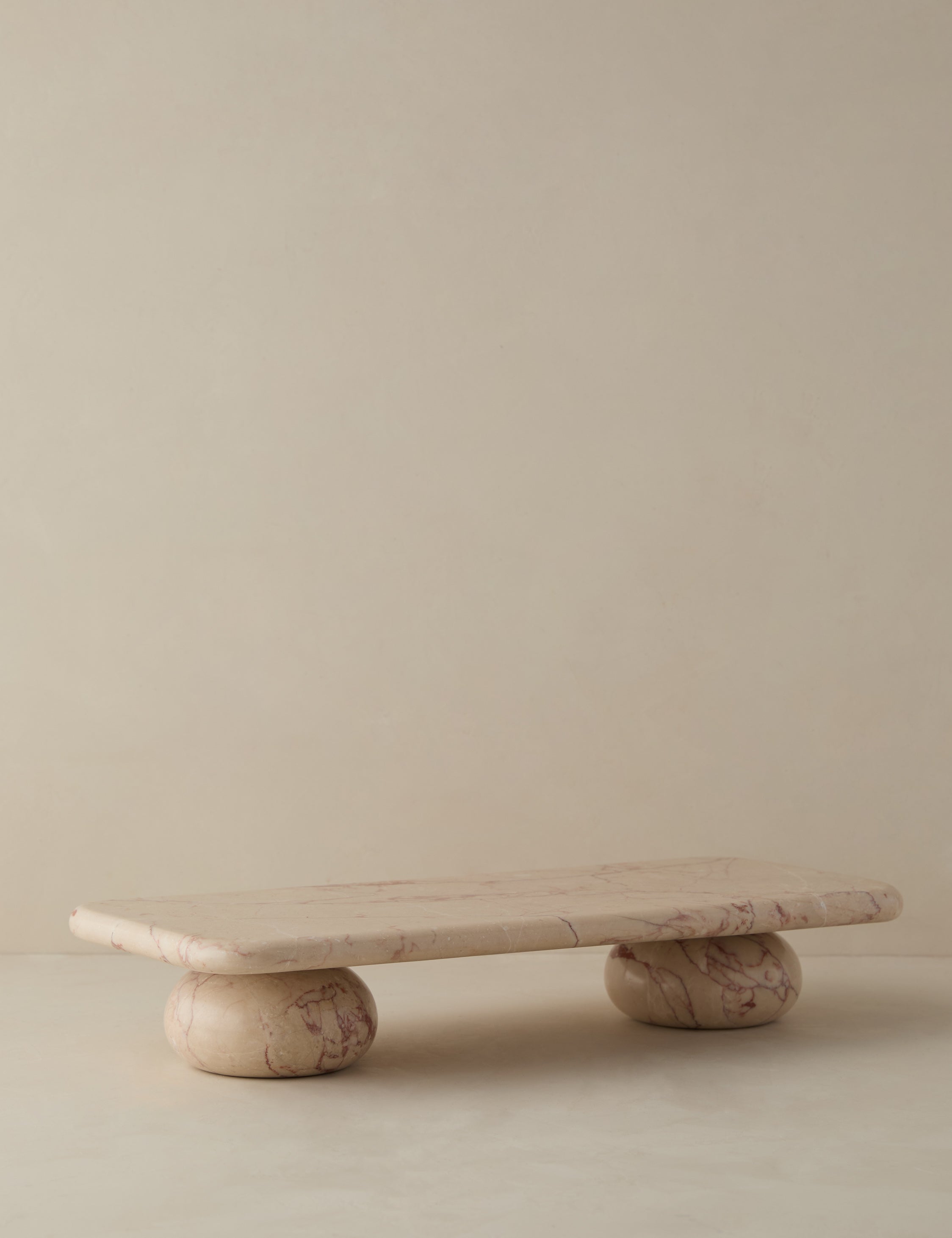 Lulu and Georgia - Lusine Rectangular Marble Serving Stand
