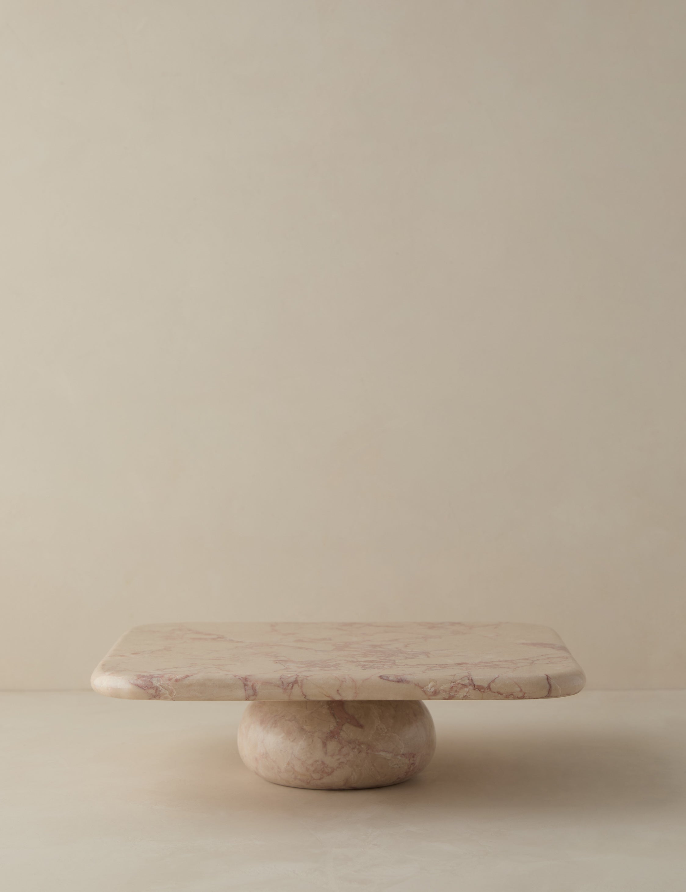 Lulu and Georgia - Lusine Square Marble Serving Stand