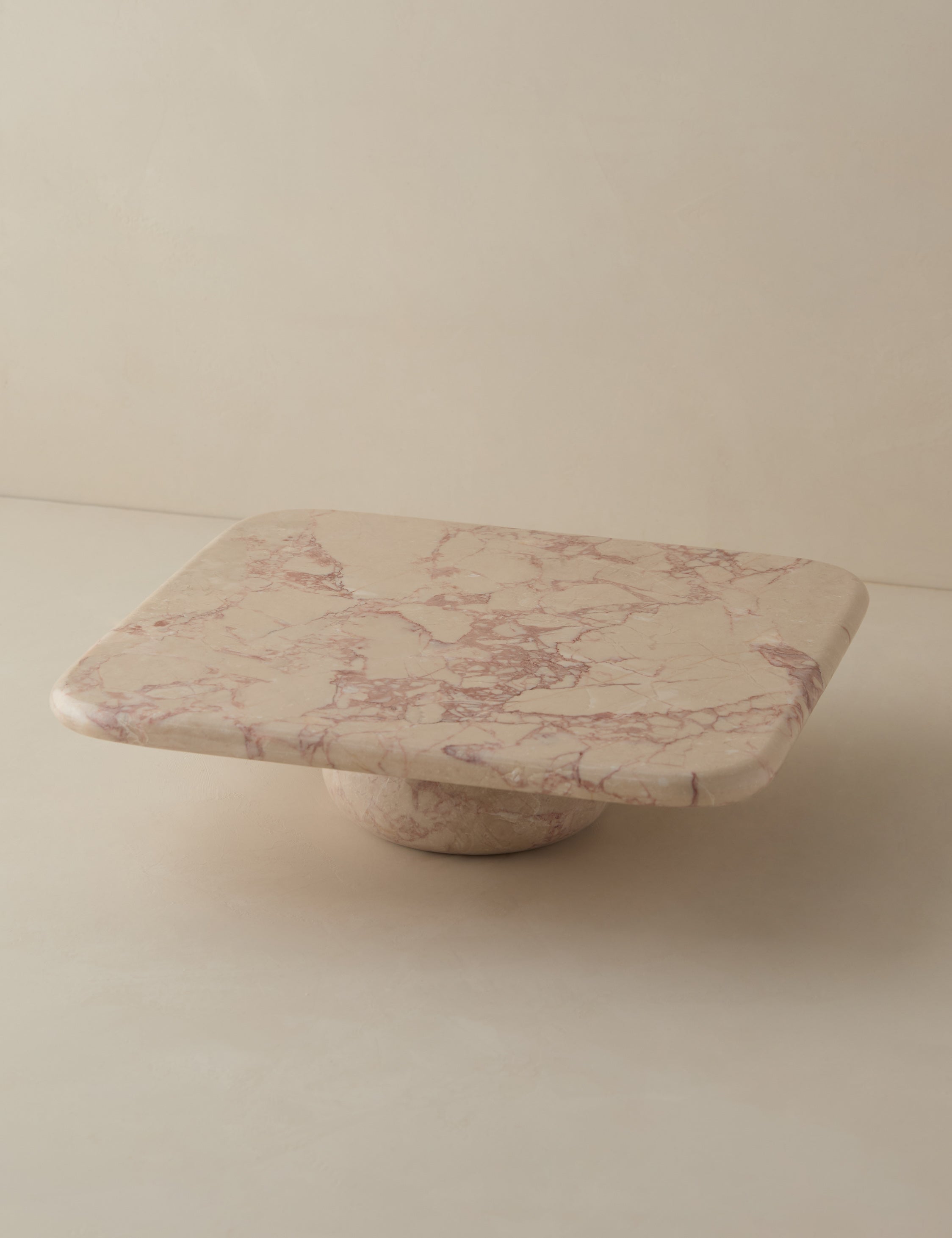 Lulu and Georgia - Lusine Square Marble Serving Stand