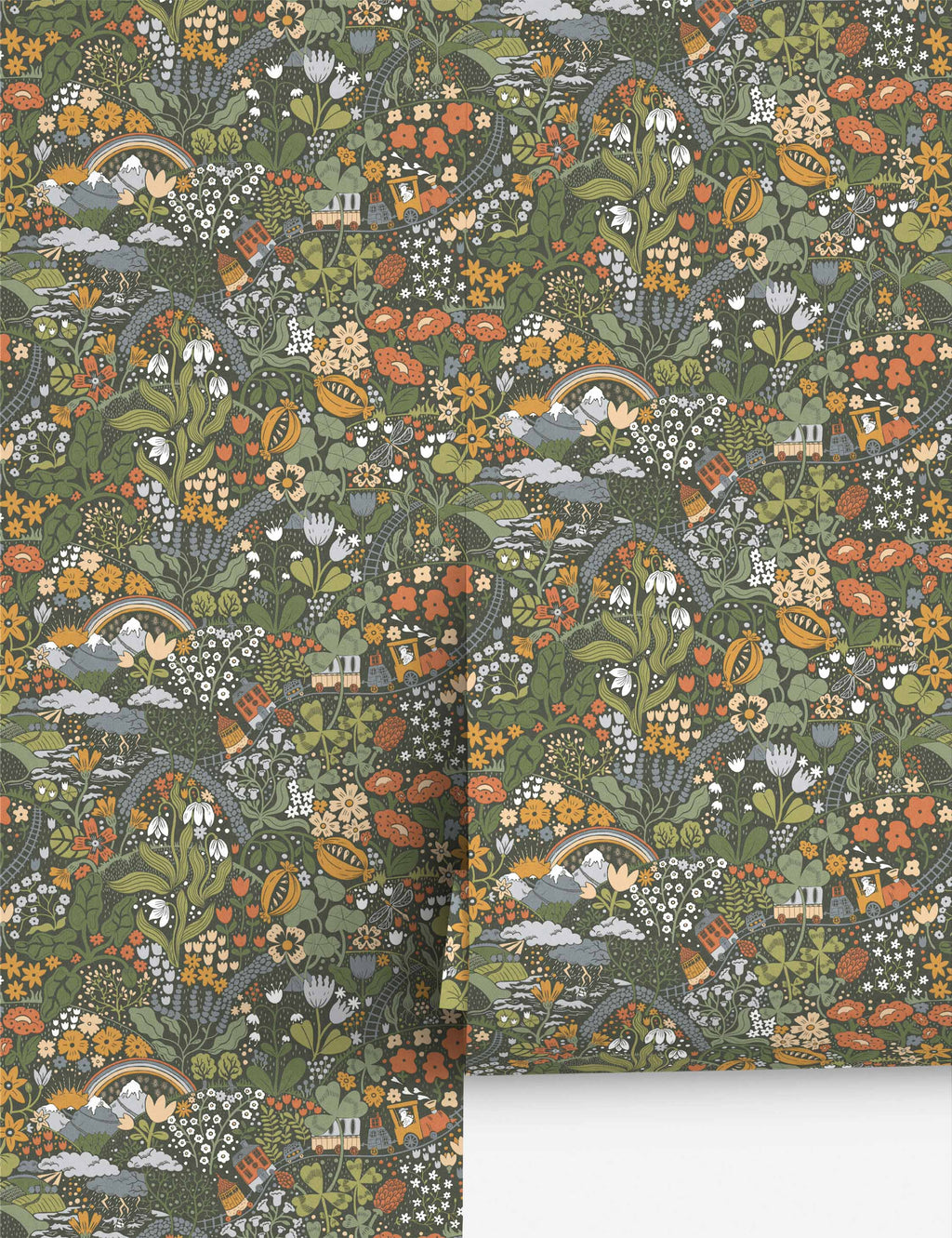 Lulu and Georgia - Taget Wallpaper Mural by Lina Schnaufer