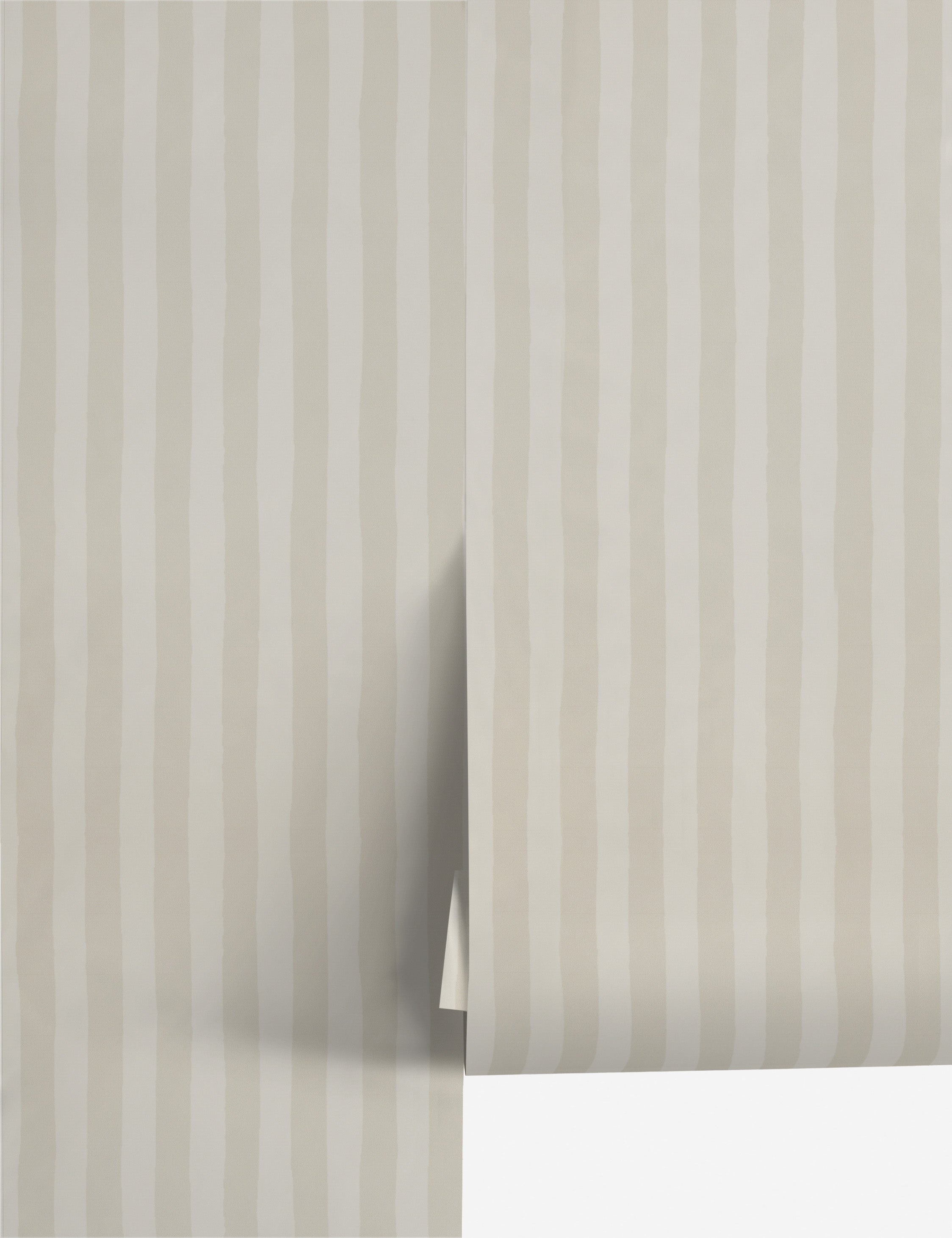 Lulu and Georgia - Painterly Stripe Wallpaper by Sarah Sherman Samuel